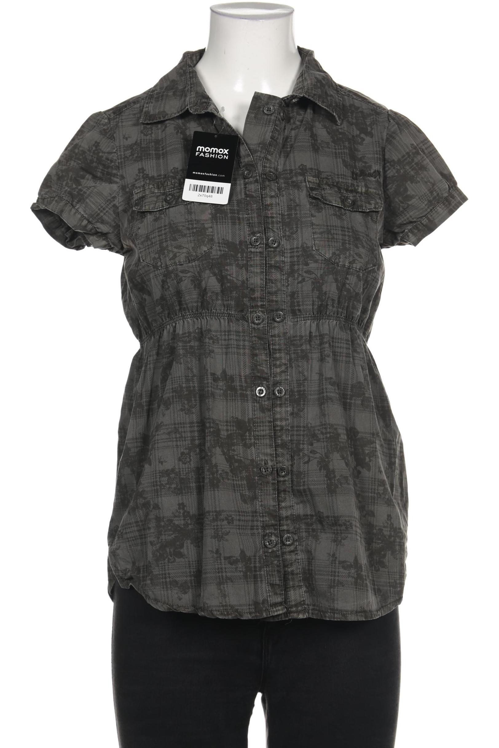 

SOCCX Damen Bluse, grau