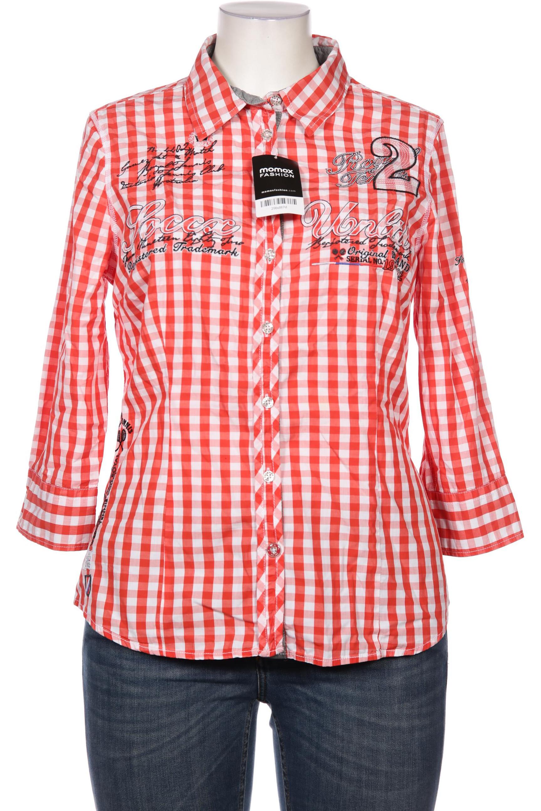 

Soccx Damen Bluse, rot, Gr. 42