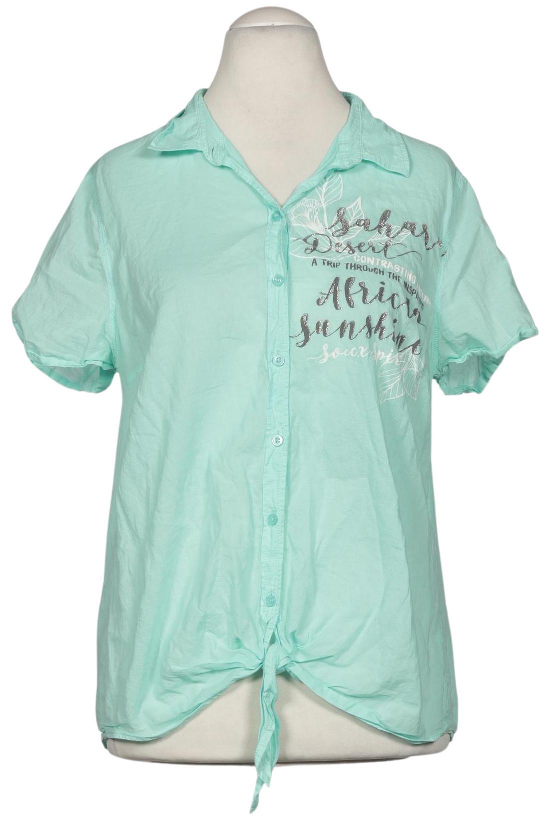 

Soccx Damen Bluse, türkis, Gr. 40