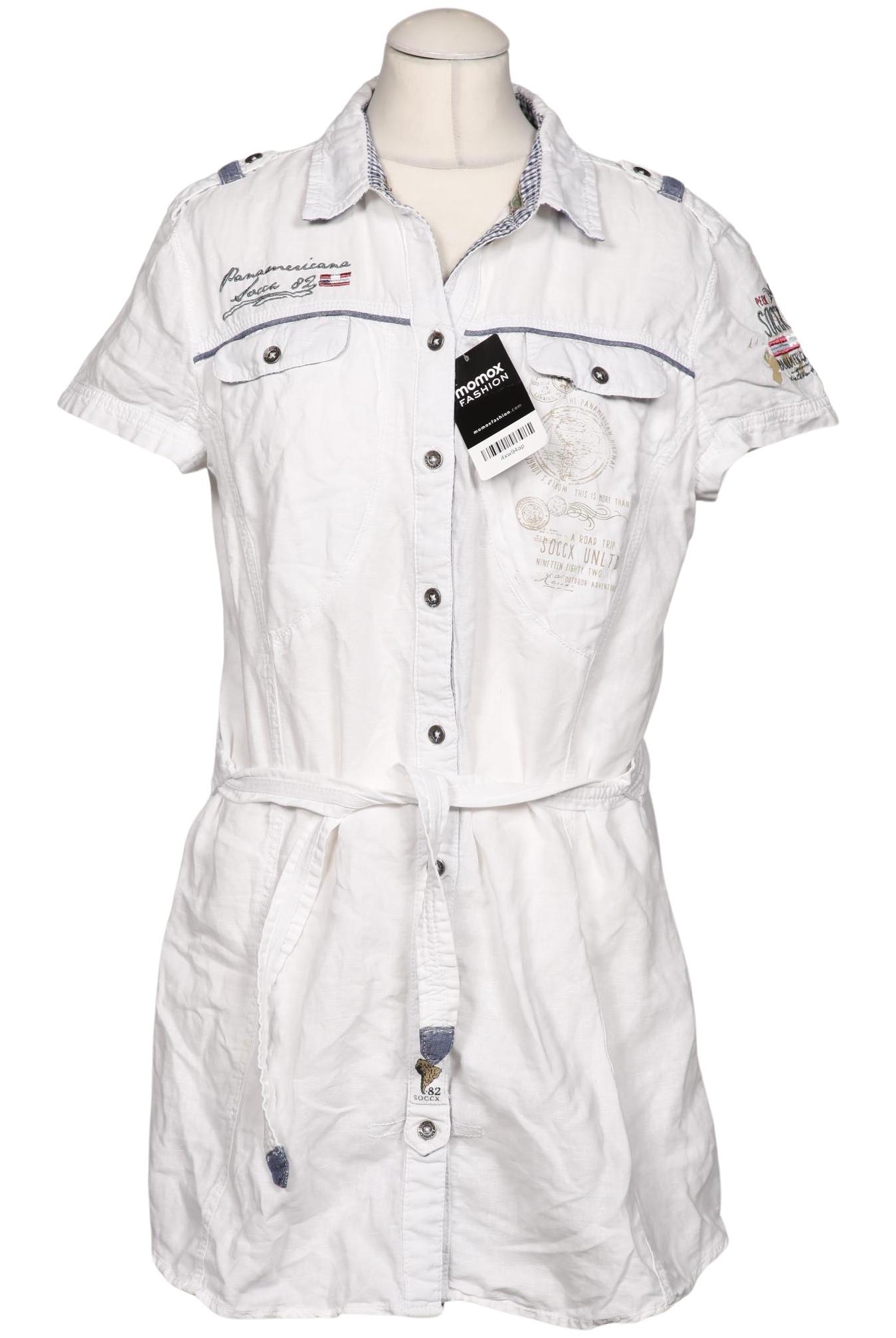 

Soccx Damen Bluse, weiß, Gr. 38