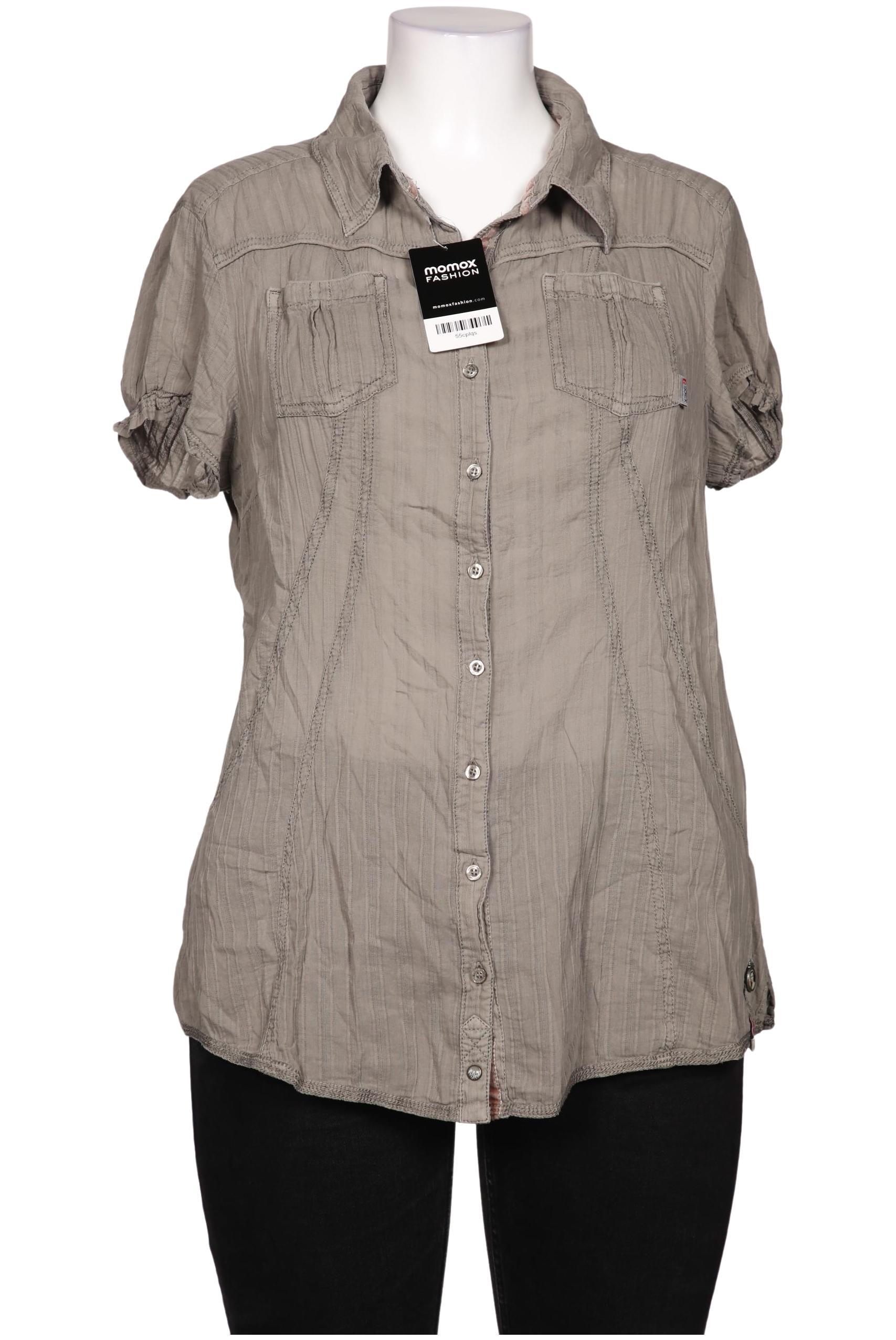 

Soccx Damen Bluse, grau, Gr. 44