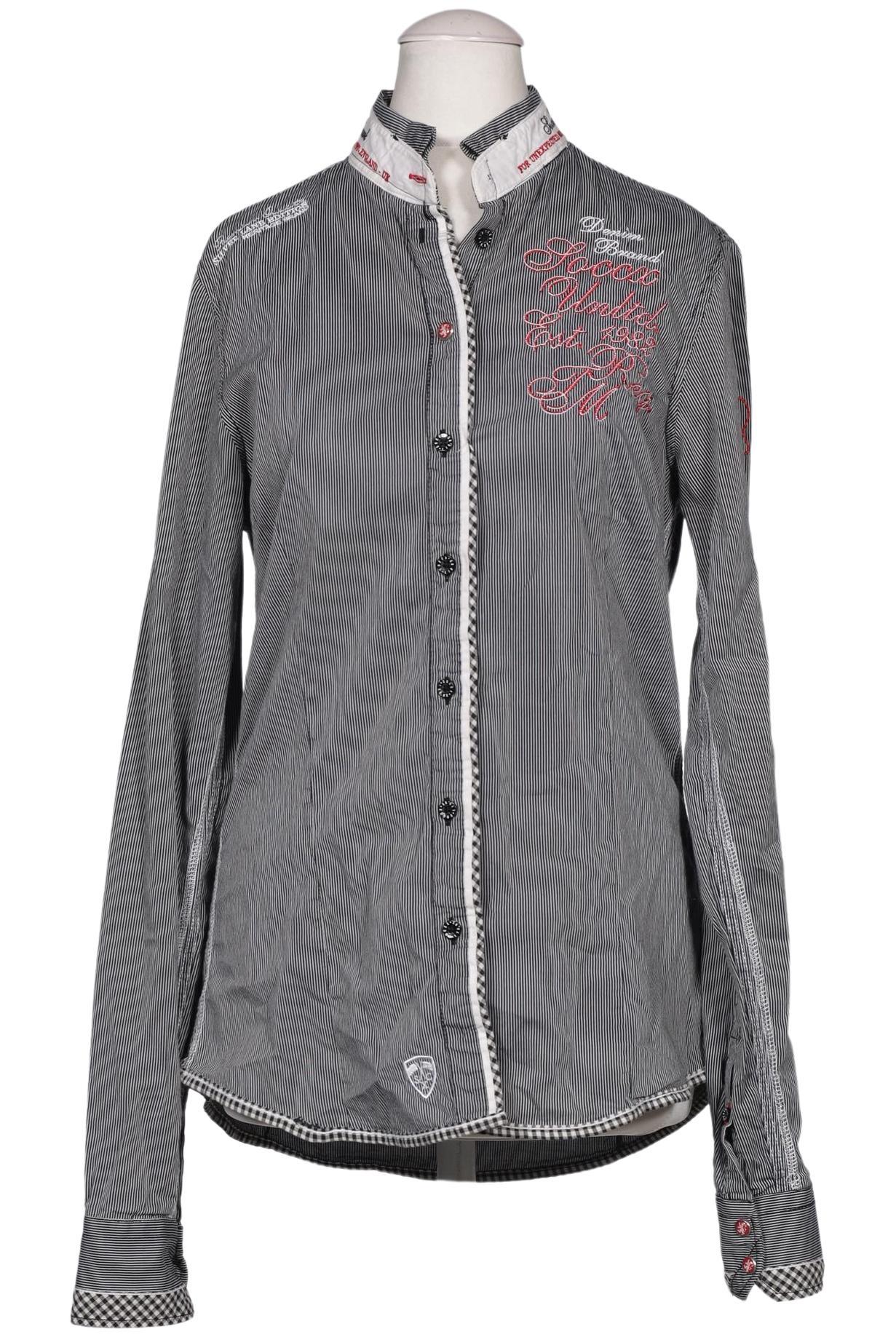 

Soccx Damen Bluse, grau, Gr. 36