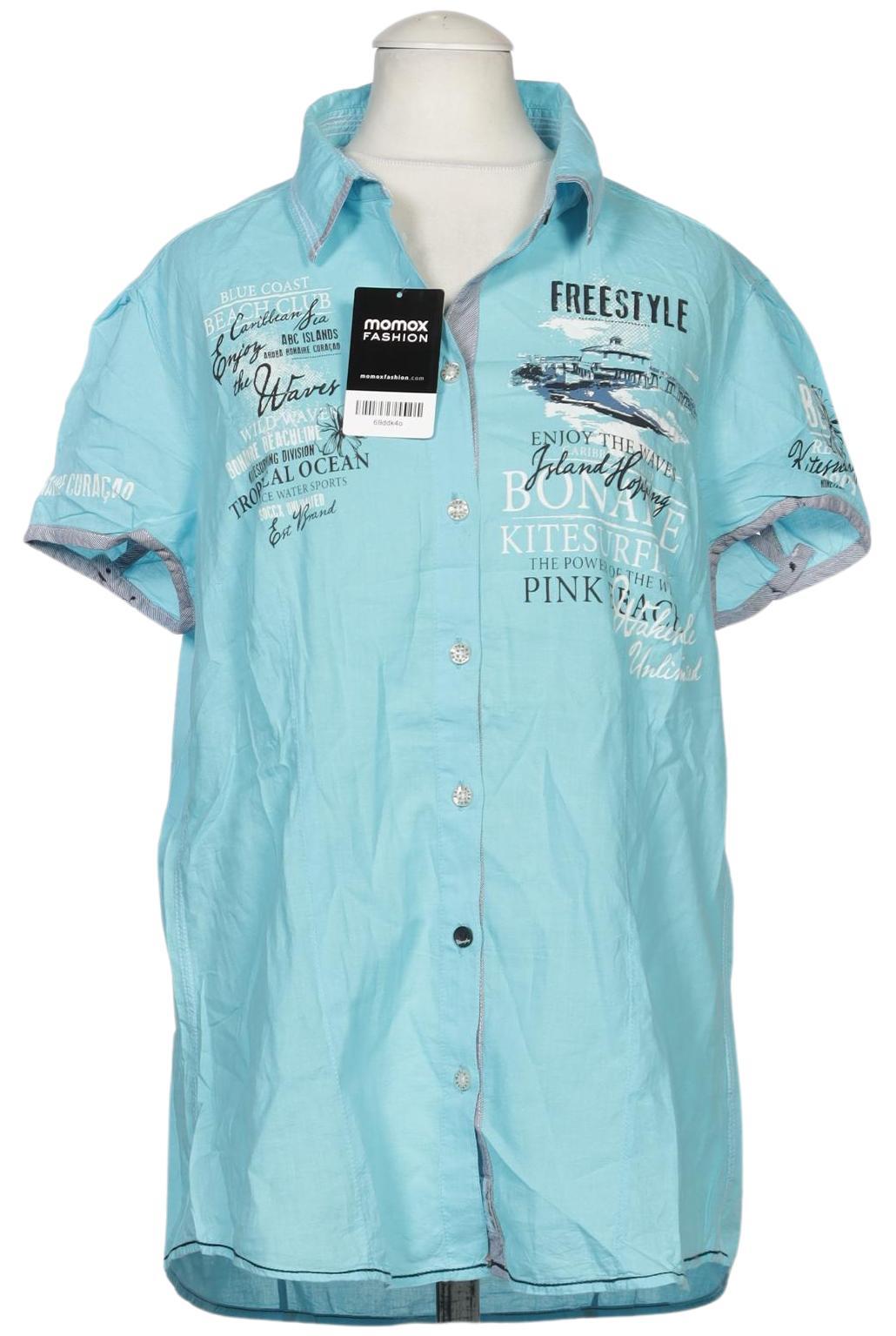 

Soccx Damen Bluse, hellblau, Gr. 38