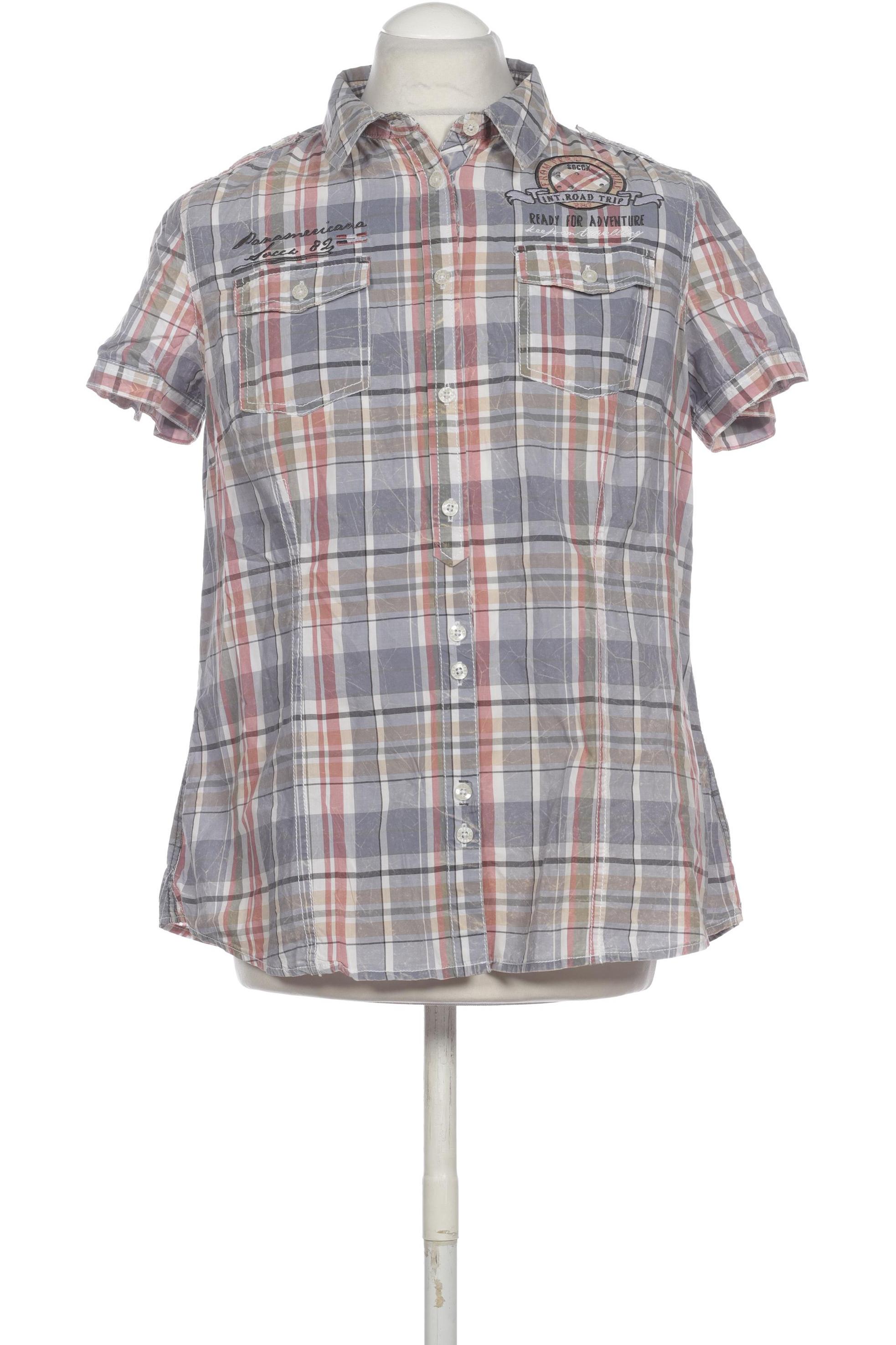 

Soccx Damen Bluse, blau, Gr. 42