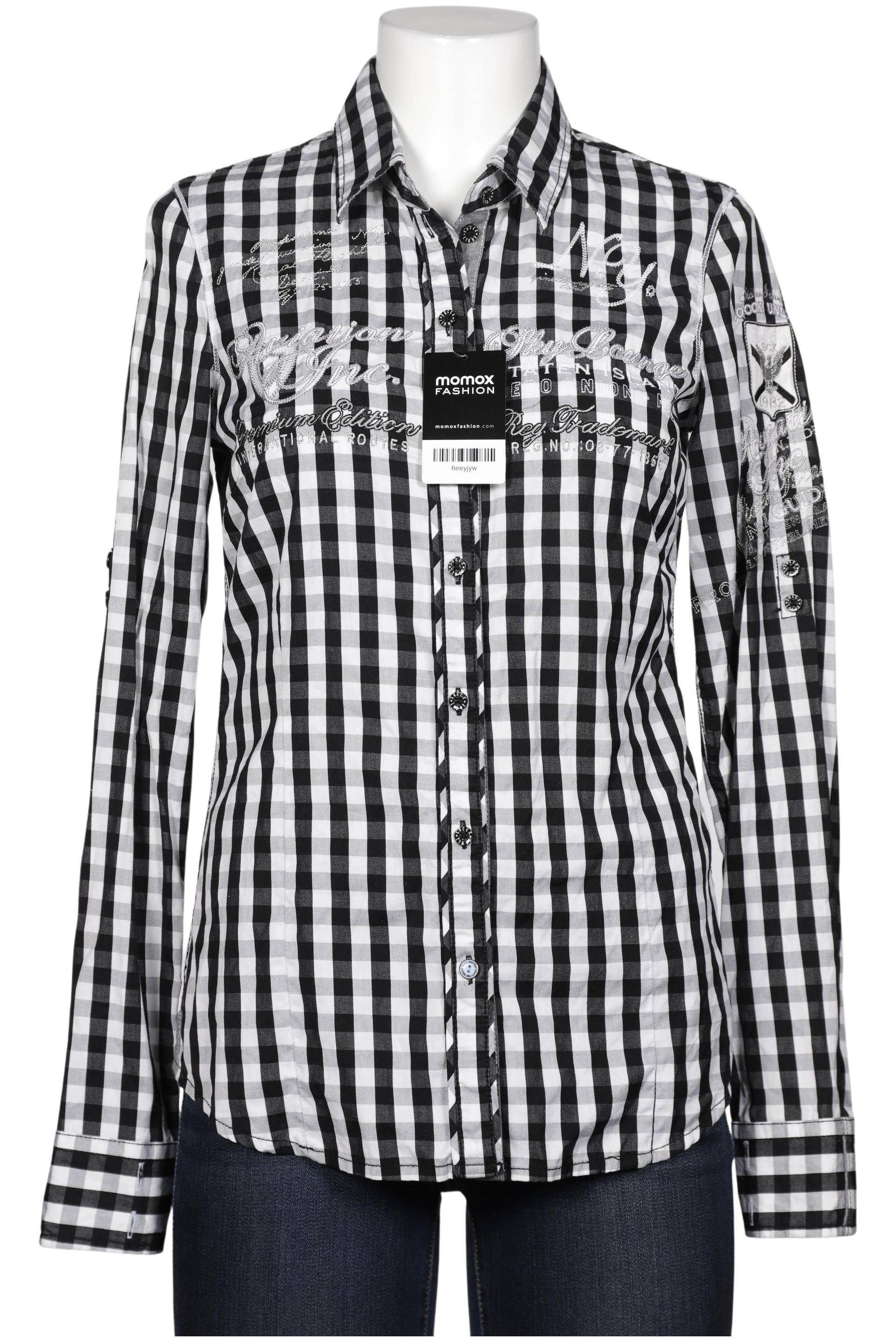 

Soccx Damen Bluse, schwarz, Gr. 38