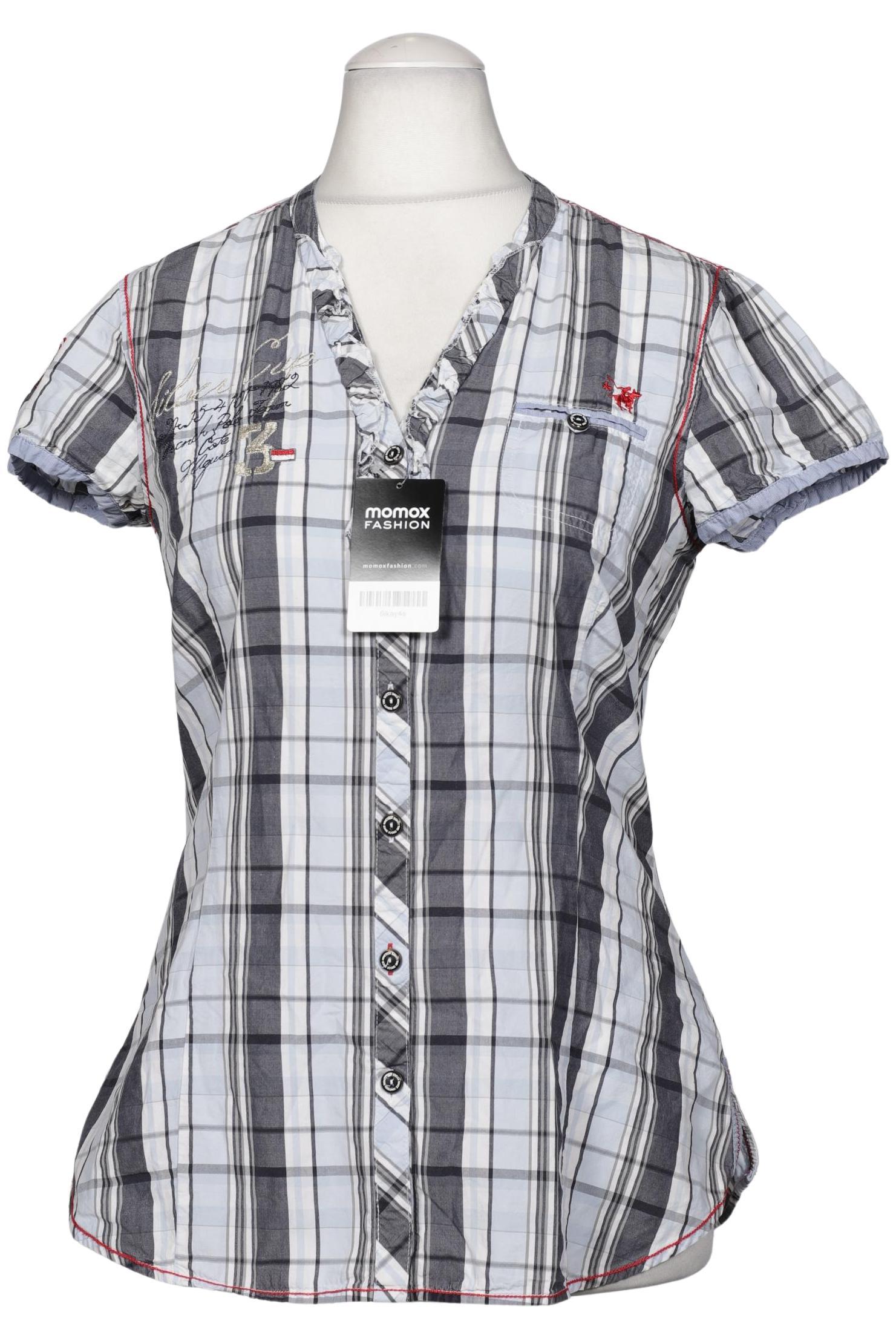 

Soccx Damen Bluse, blau, Gr. 38