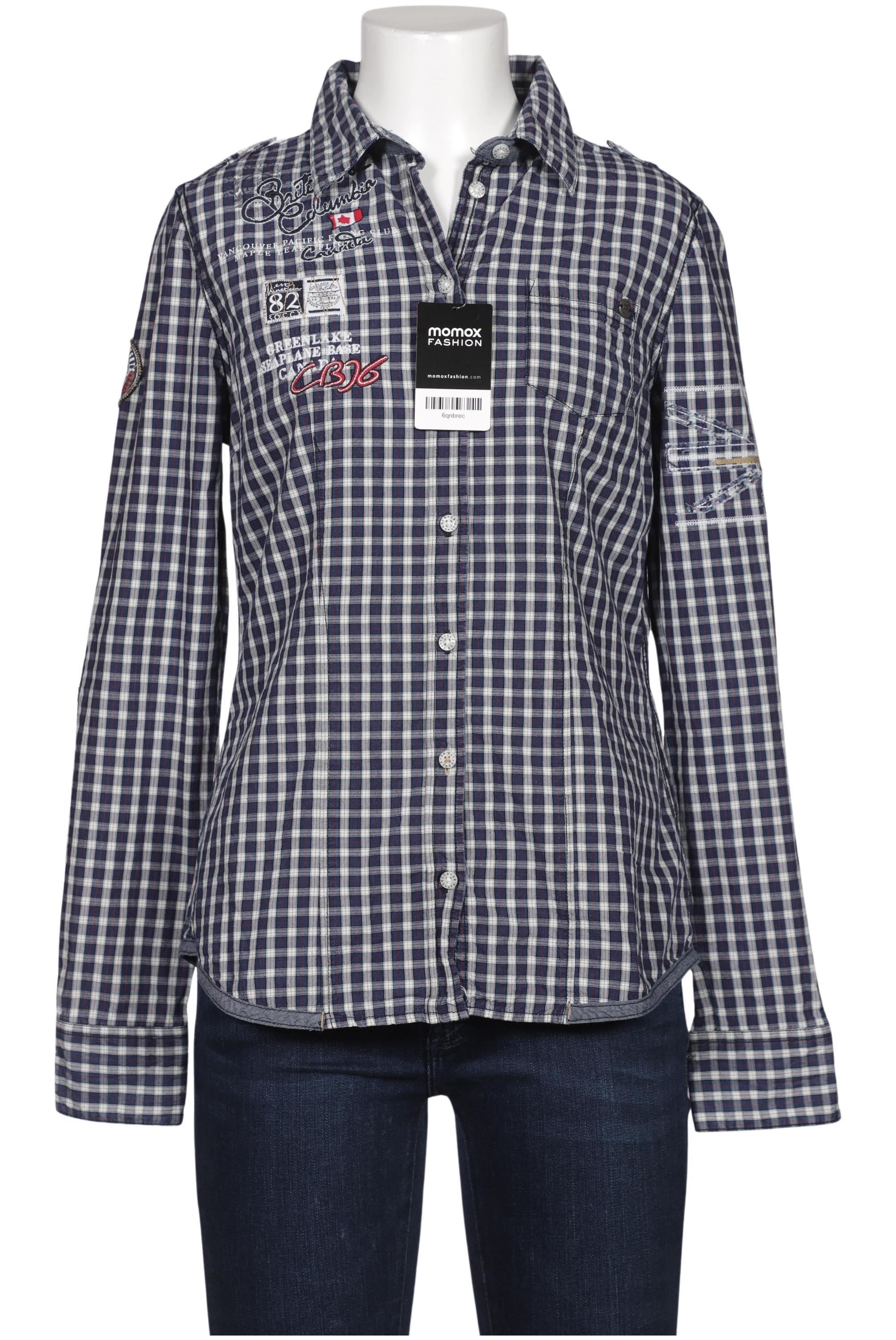 

Soccx Damen Bluse, marineblau, Gr. 38