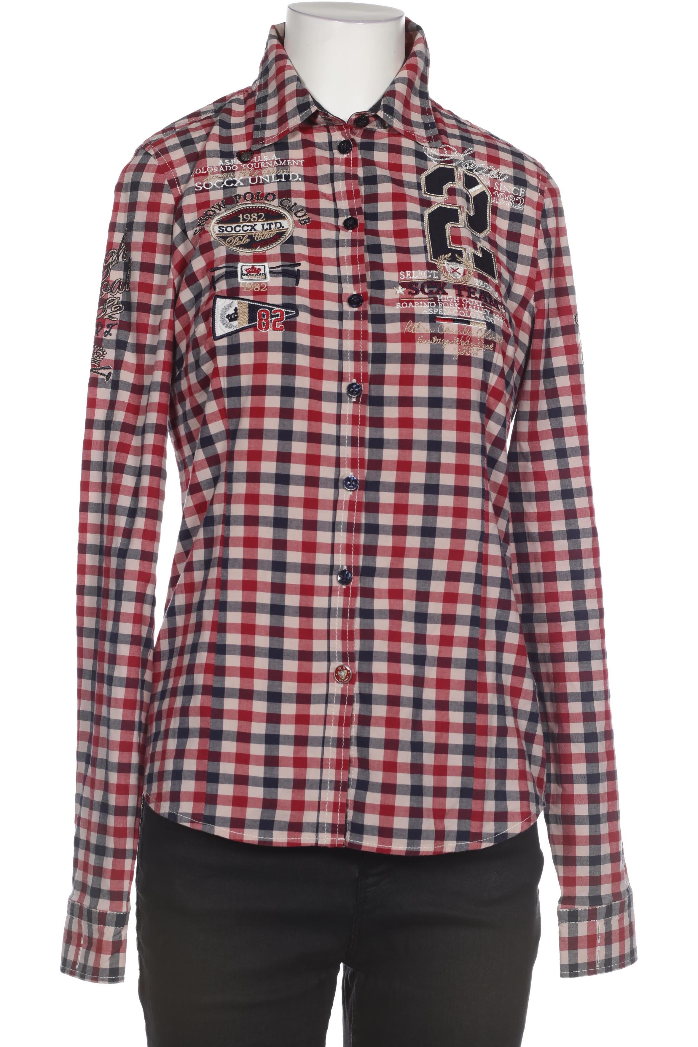 

Soccx Damen Bluse, rot, Gr.