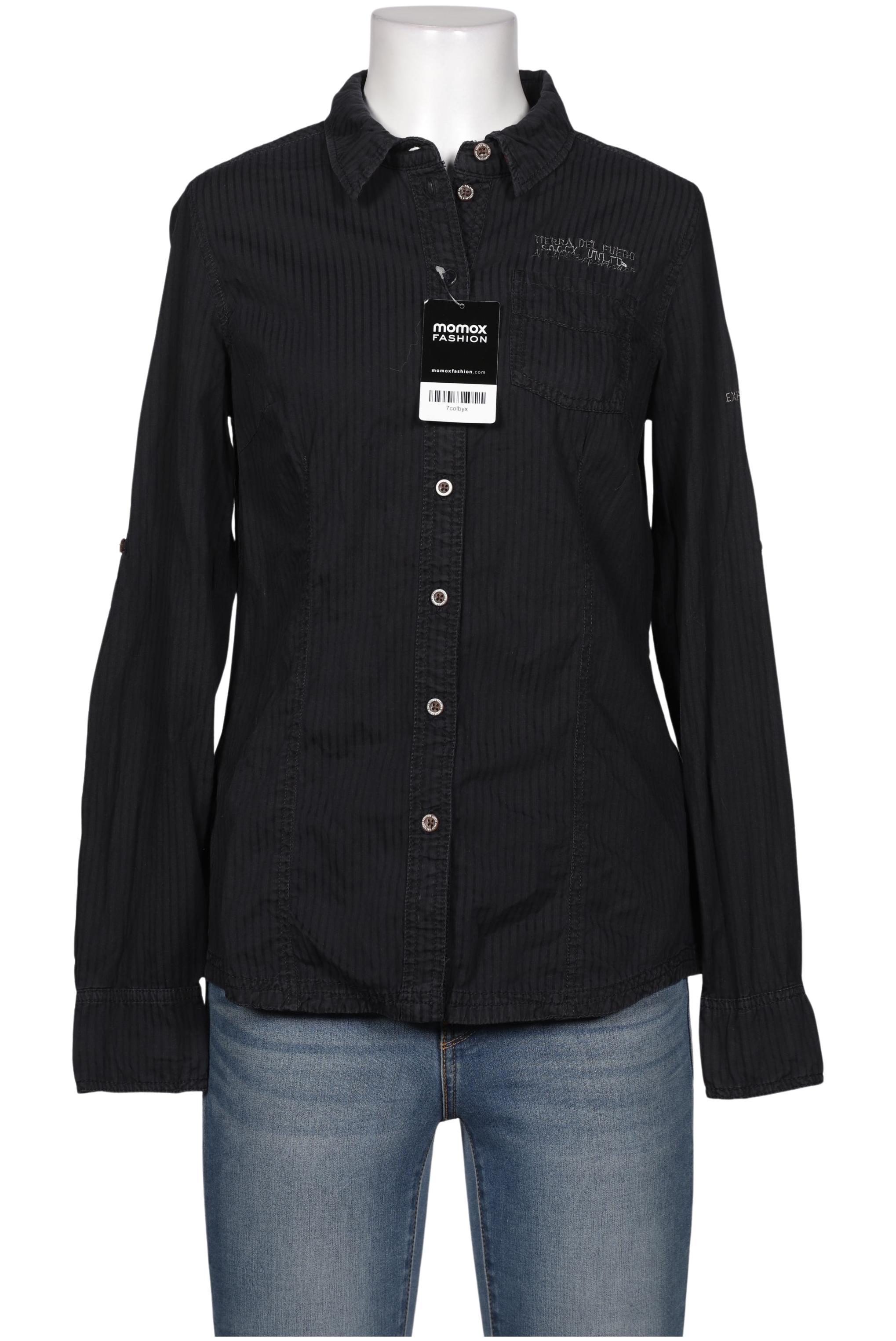 

Soccx Damen Bluse, schwarz, Gr. 36