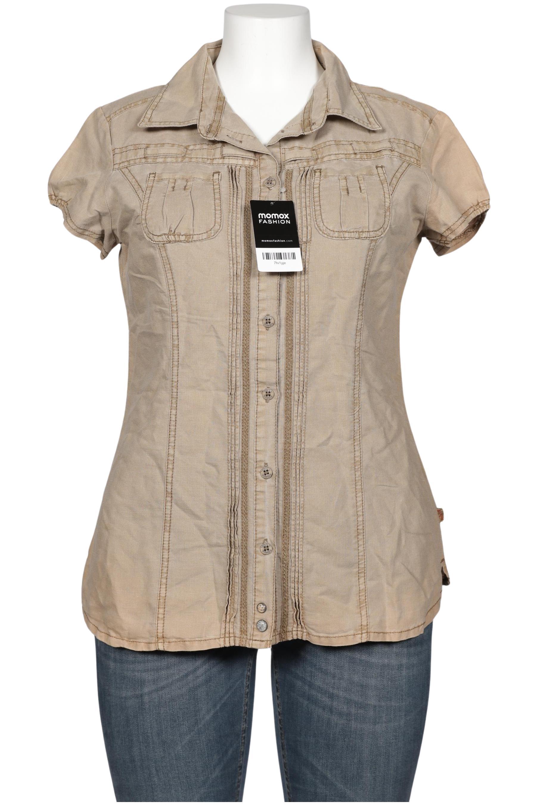 

Soccx Damen Bluse, beige, Gr. 40