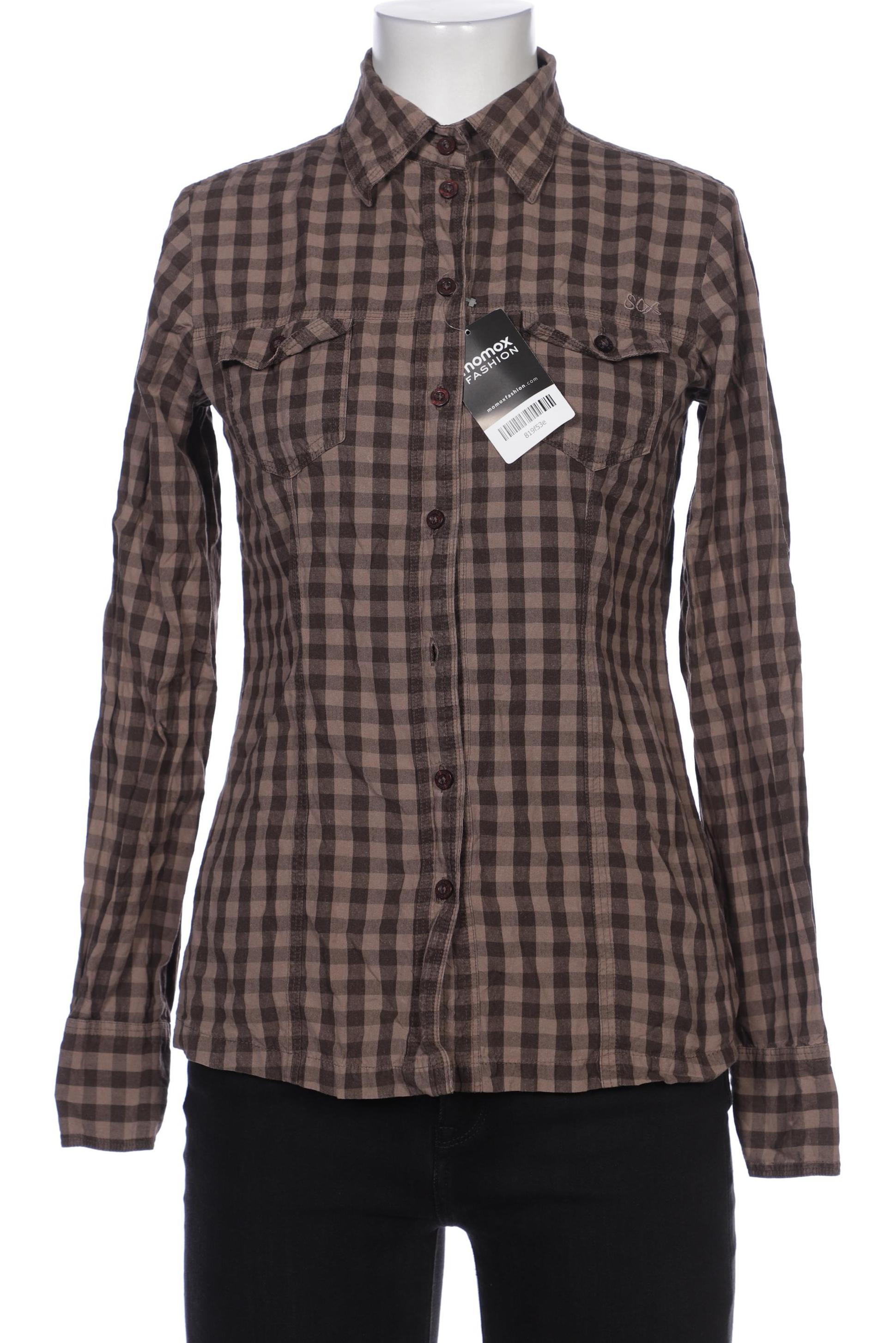 

SOCCX Damen Bluse, braun