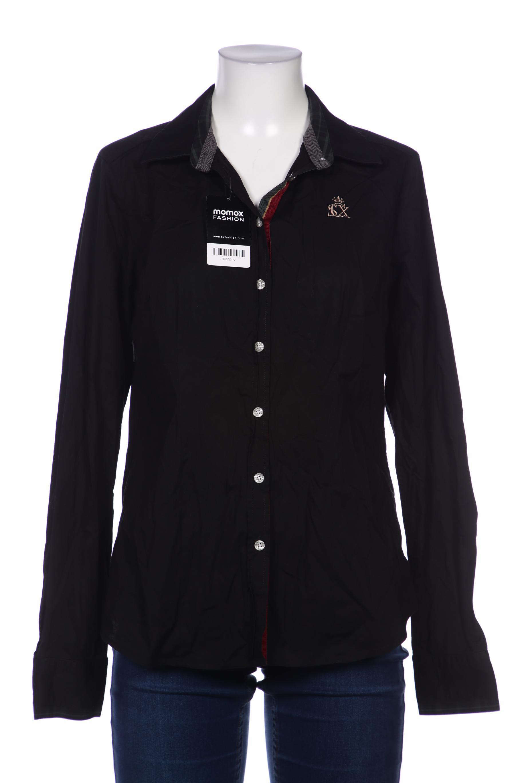 

SOCCX Damen Bluse, schwarz