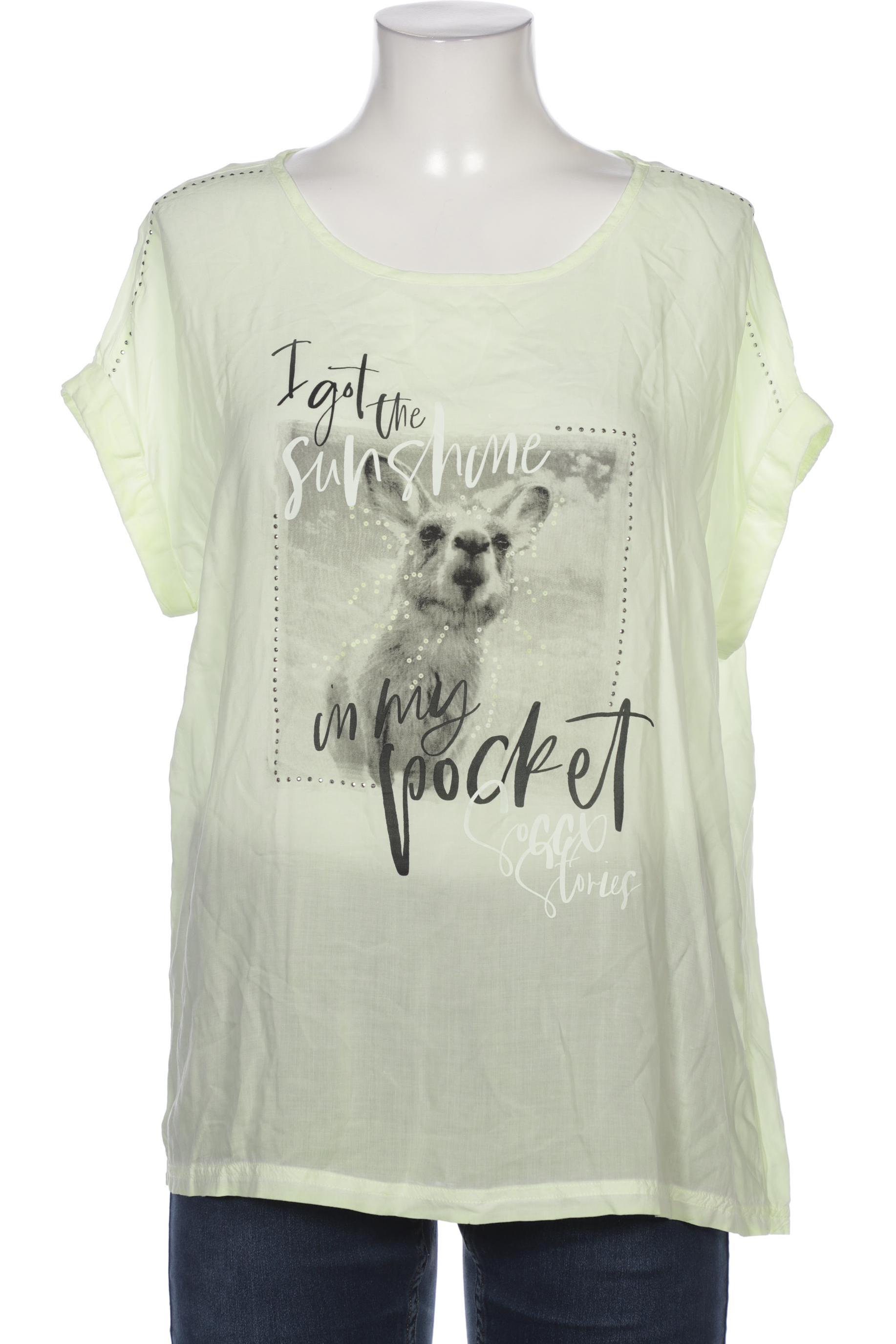 

SOCCX Damen Bluse, hellgrün