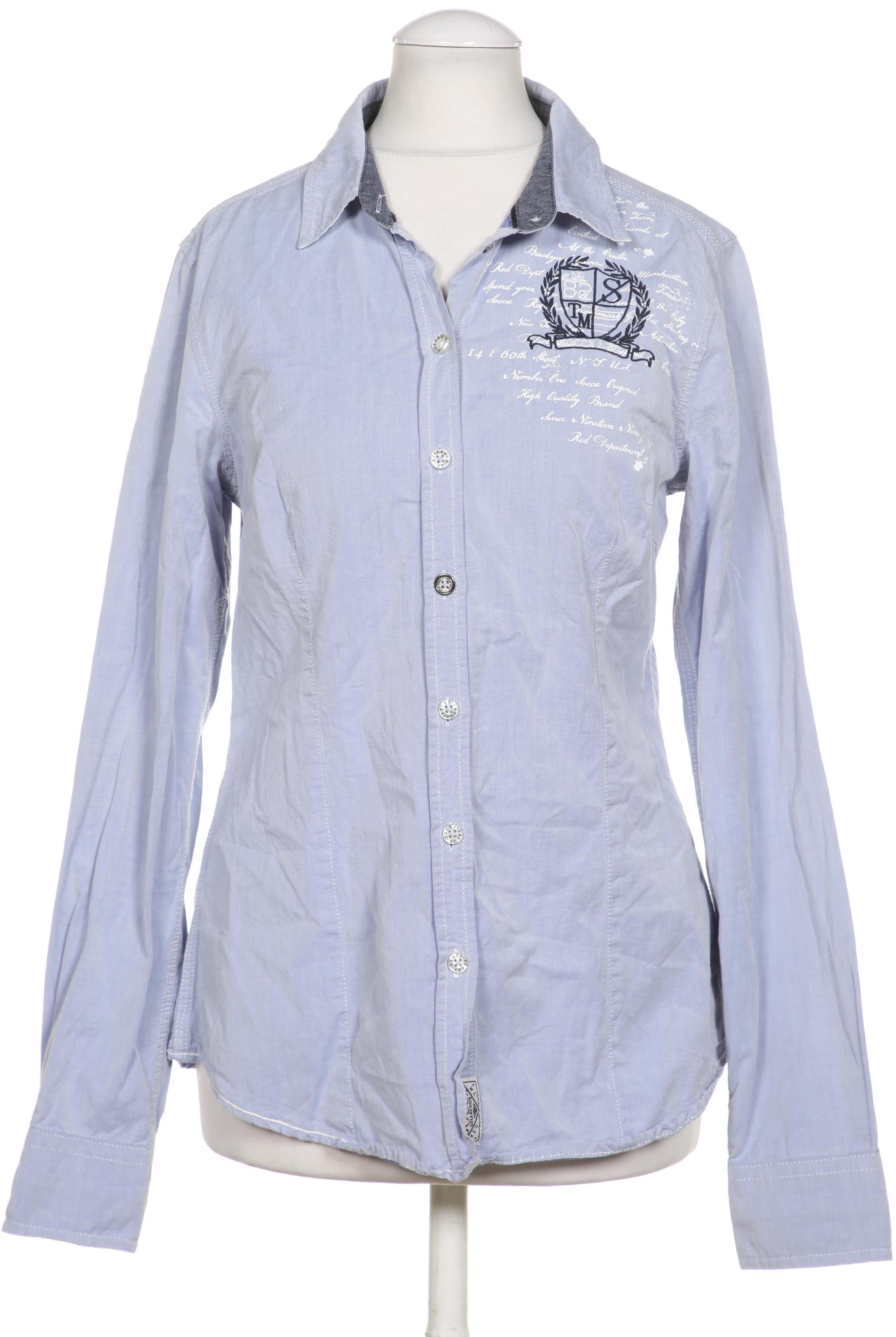 

Soccx Damen Bluse, blau, Gr. 36