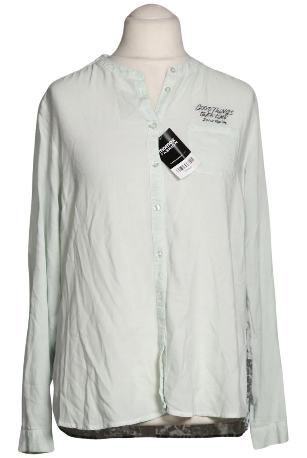 

Soccx Damen Bluse, hellgrün, Gr. 38