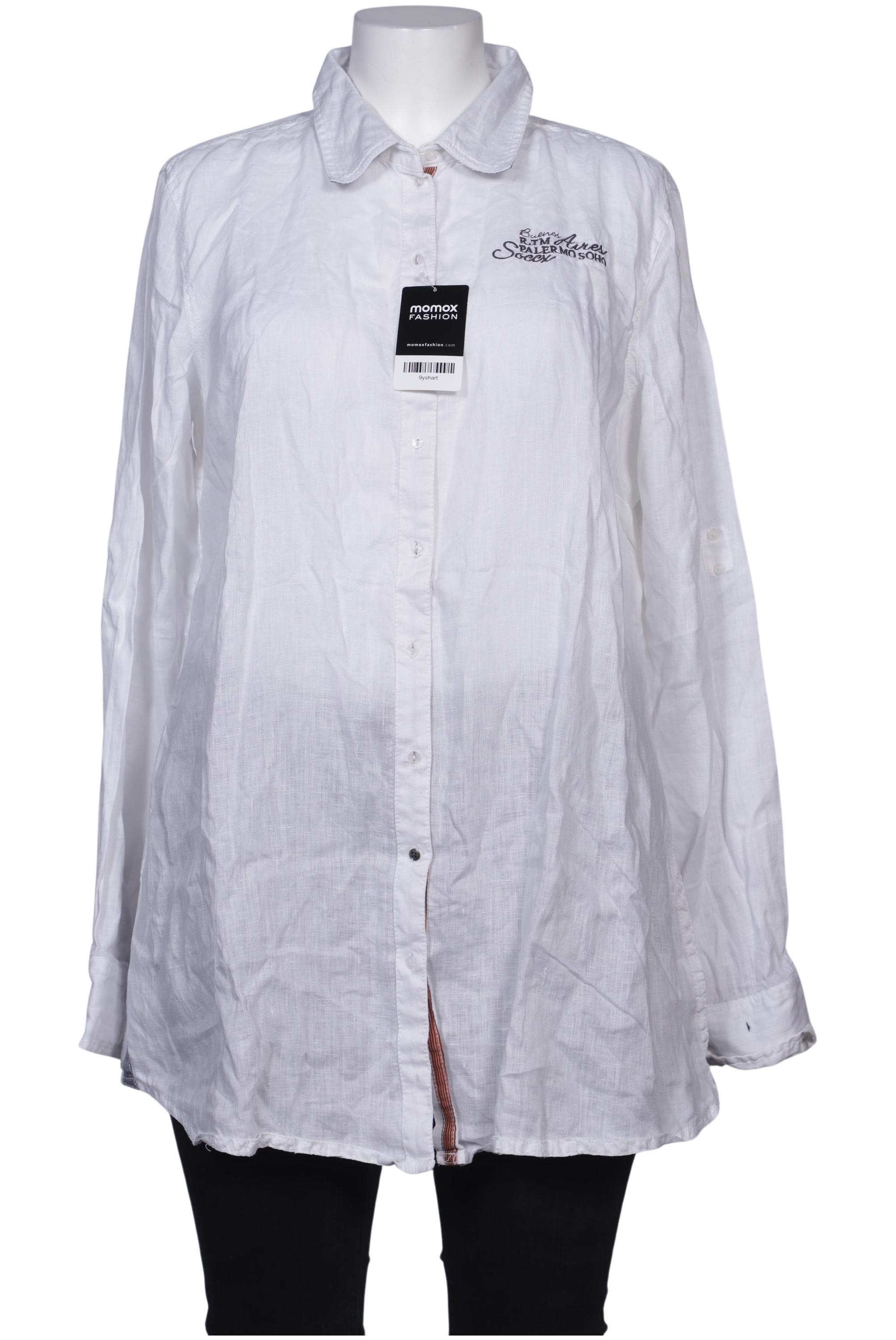 

Soccx Damen Bluse, weiß, Gr. 44