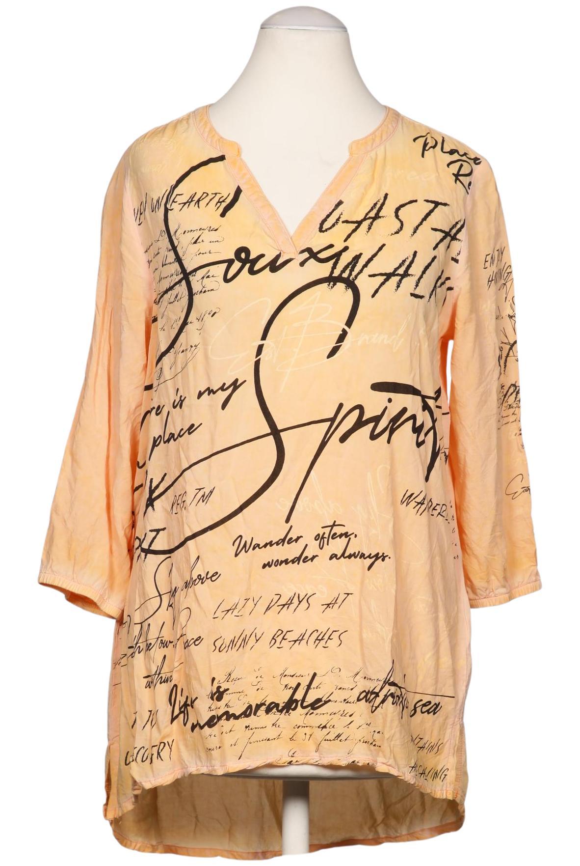 

Soccx Damen Bluse, orange, Gr. 34