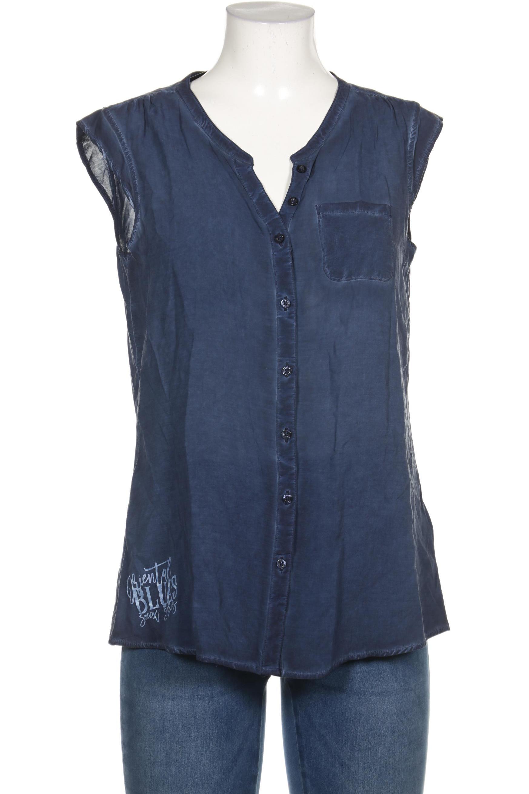 

SOCCX Damen Bluse, marineblau