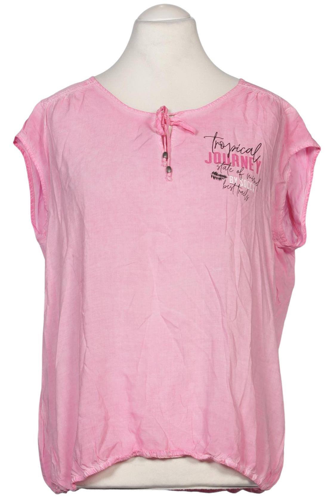 

Soccx Damen Bluse, pink, Gr. 44