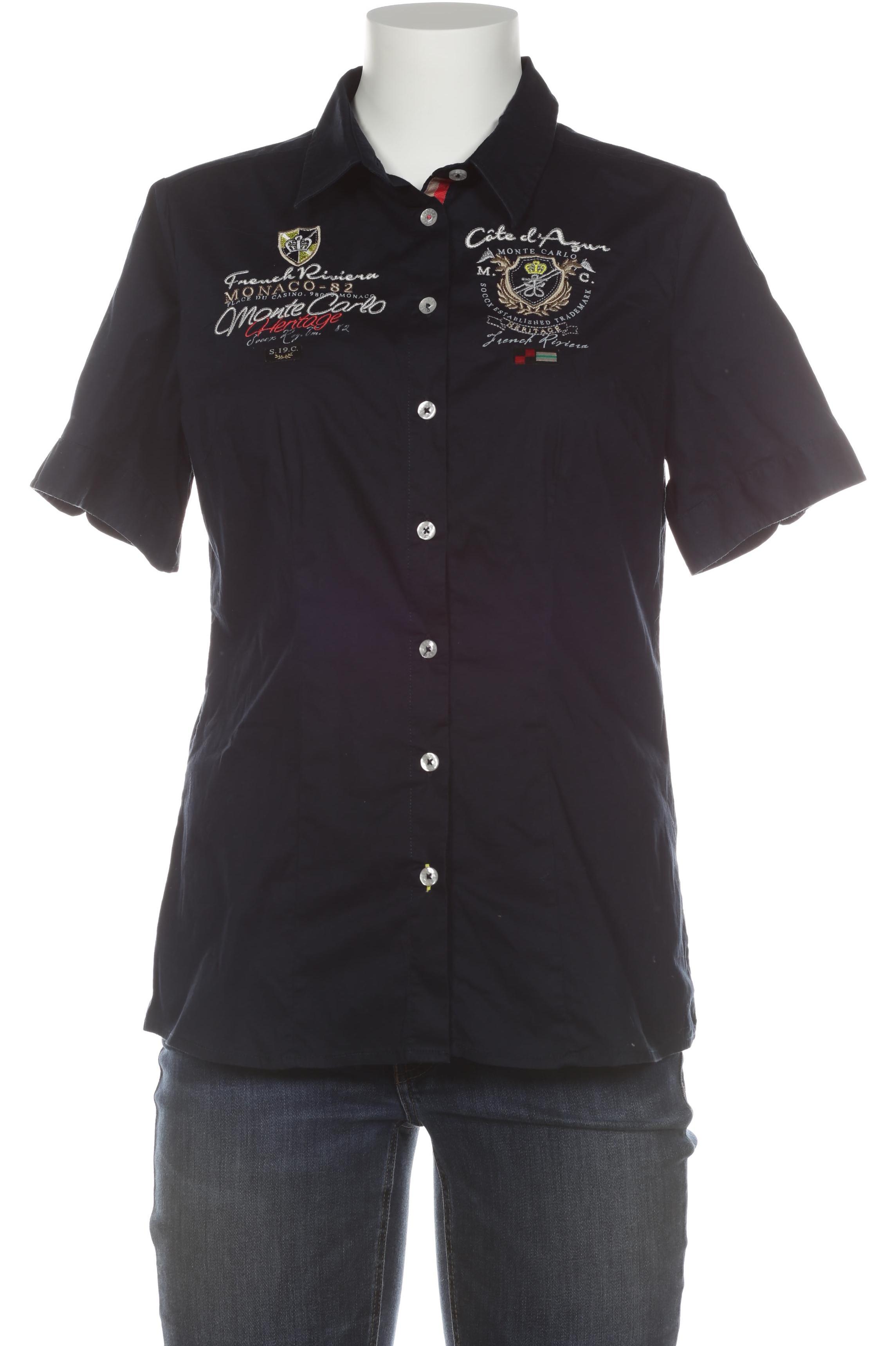 

Soccx Damen Bluse, blau, Gr. 40