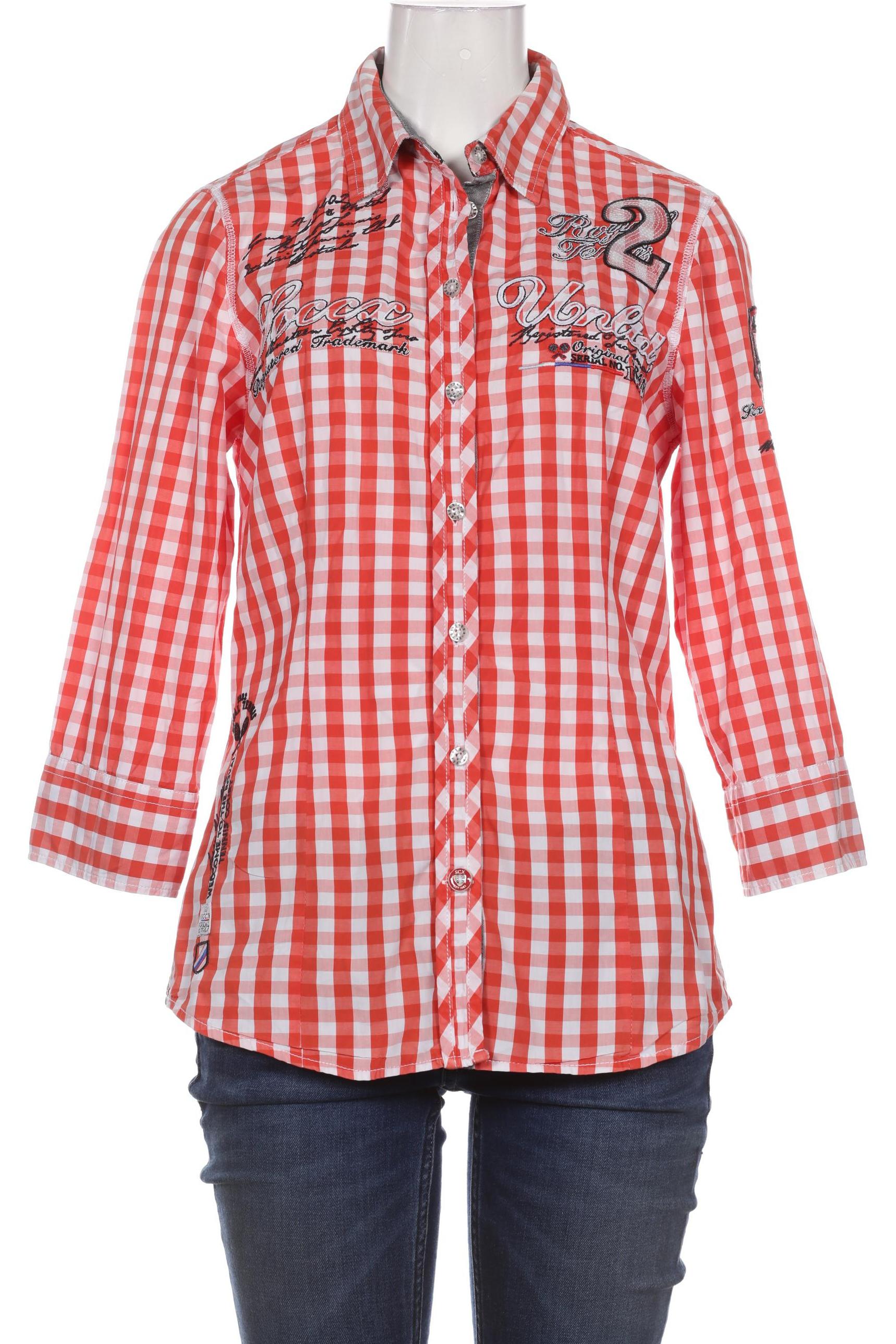

Soccx Damen Bluse, rot, Gr. 36