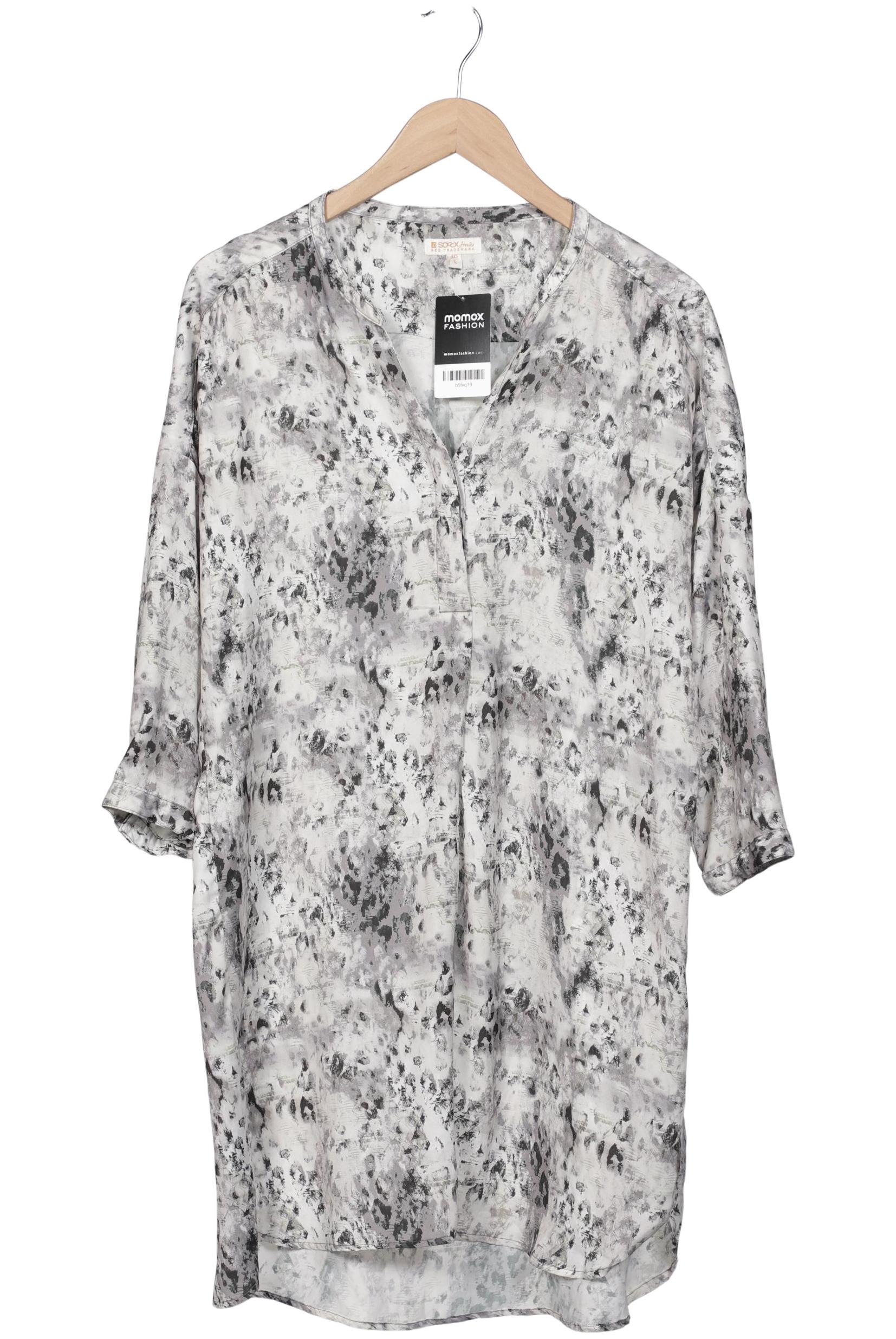 

Soccx Damen Bluse, grau, Gr. 40
