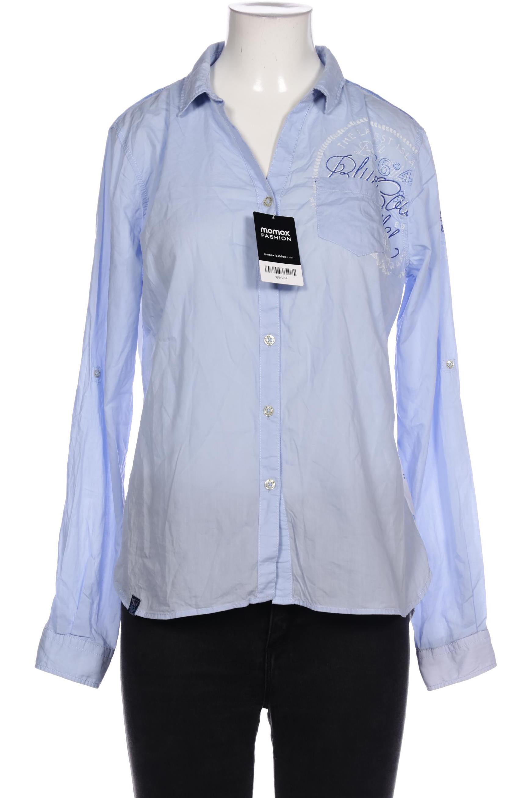 

Soccx Damen Bluse, blau, Gr. 36