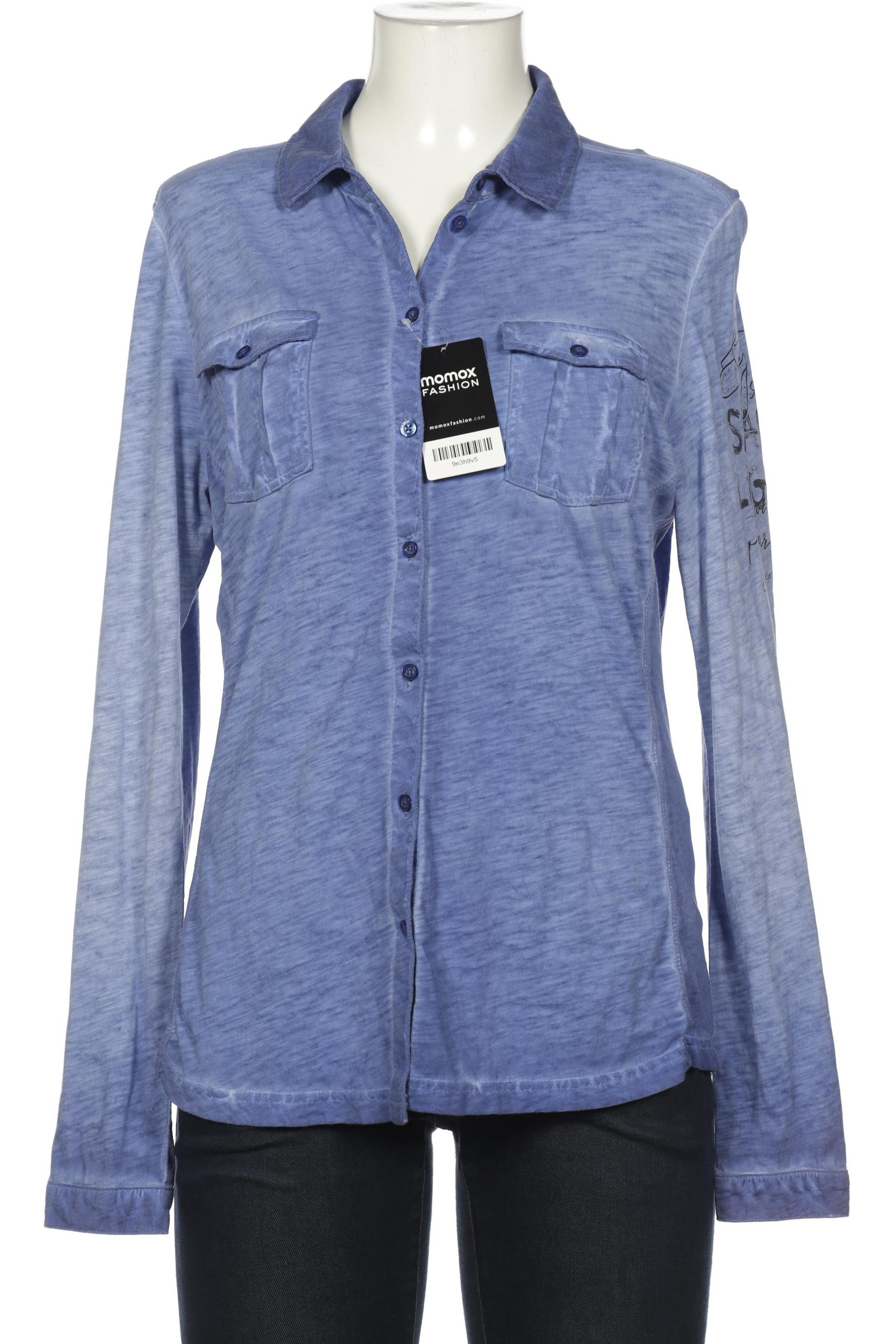 

SOCCX Damen Bluse, blau