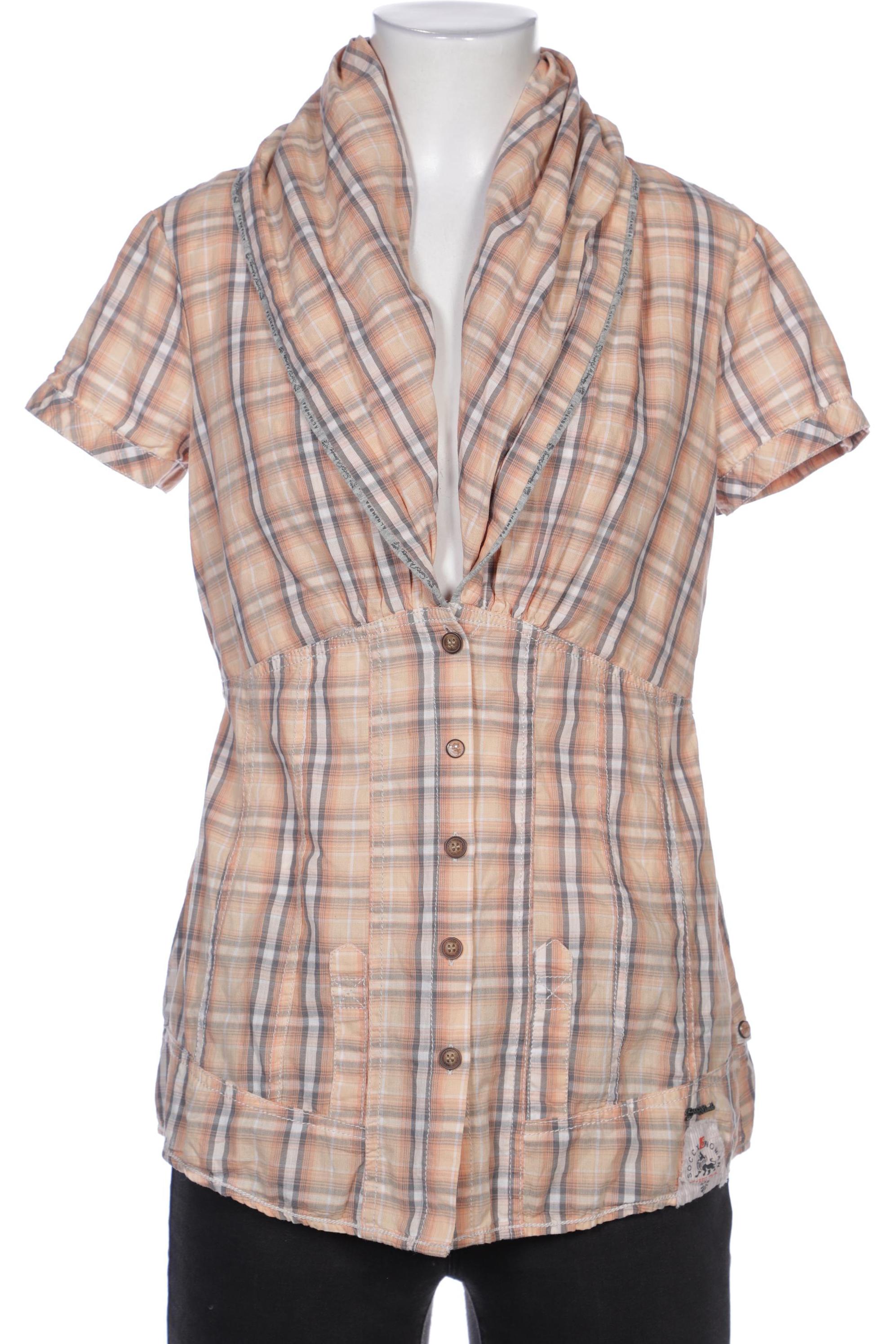 

SOCCX Damen Bluse, beige