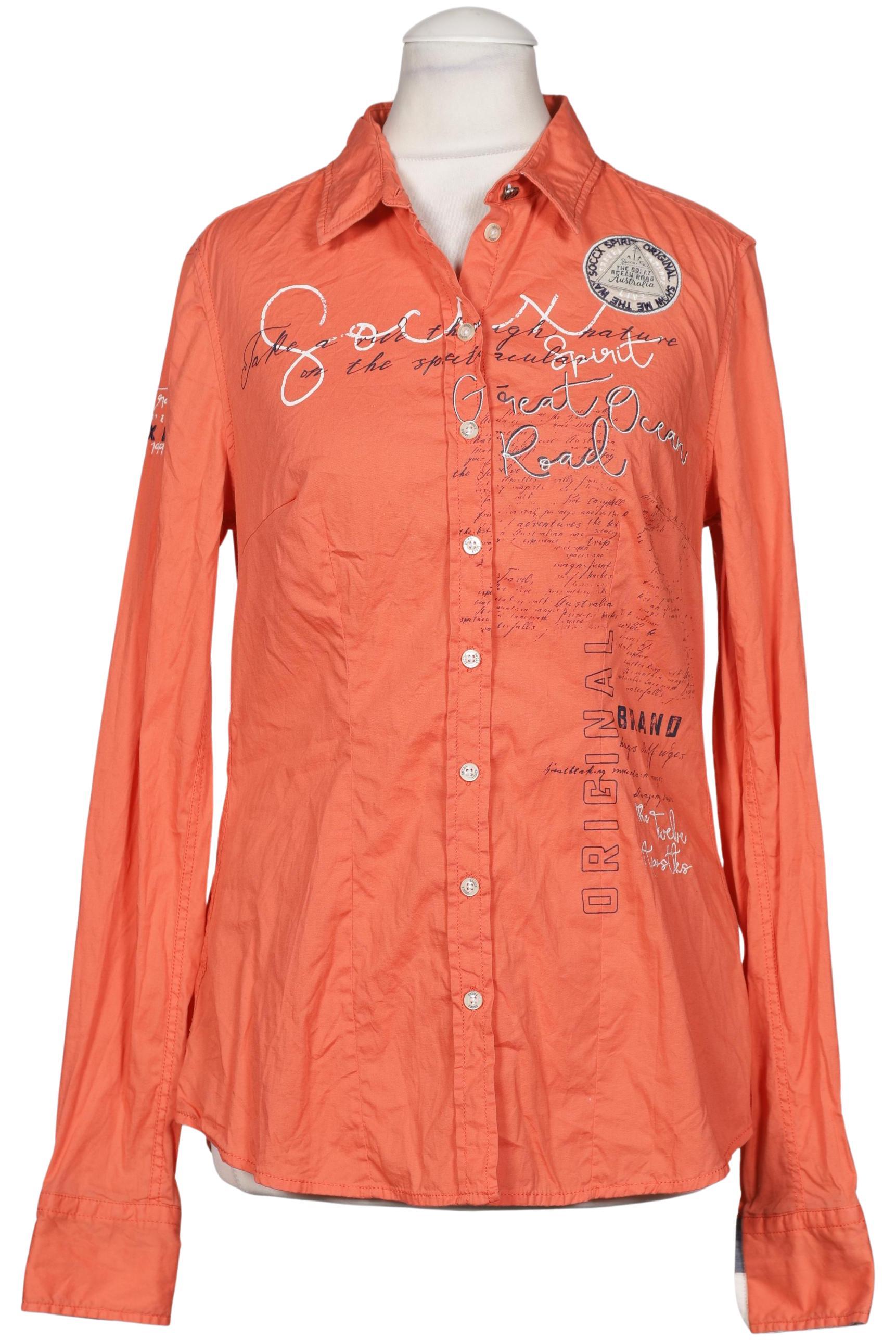 

Soccx Damen Bluse, orange, Gr. 36
