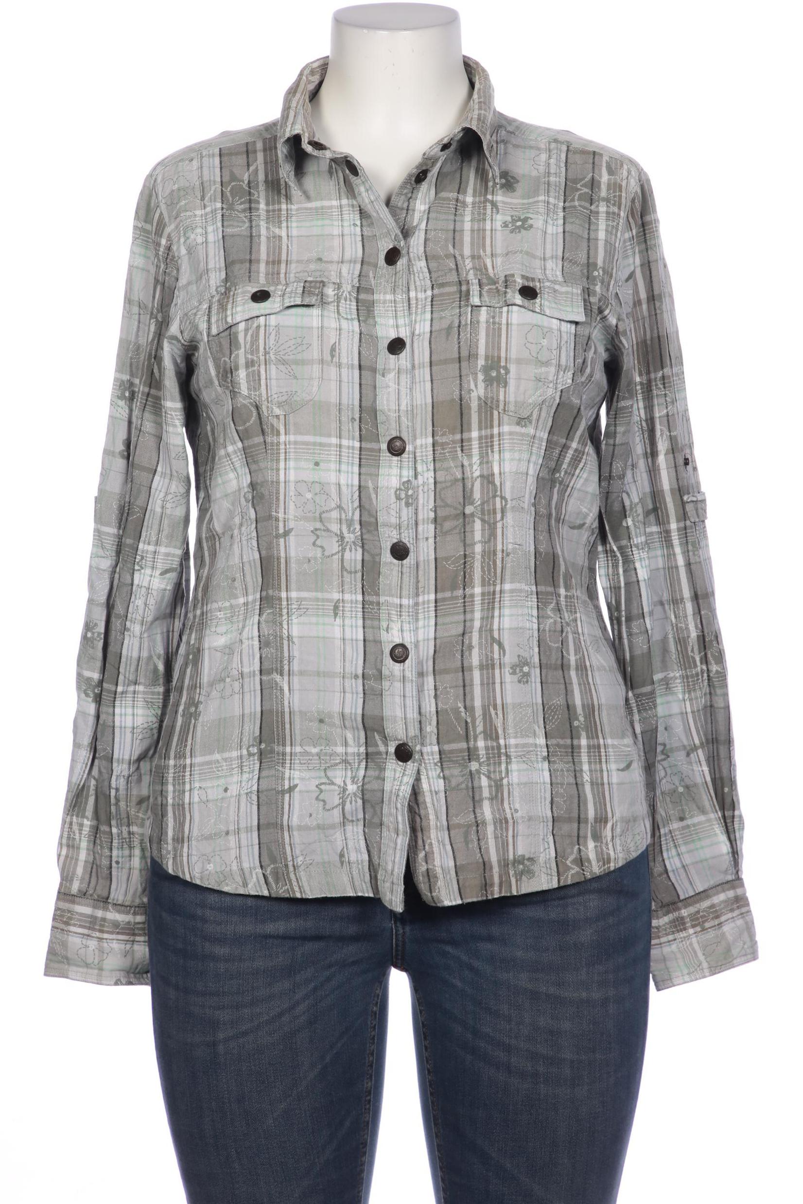 

SOCCX Damen Bluse, grau