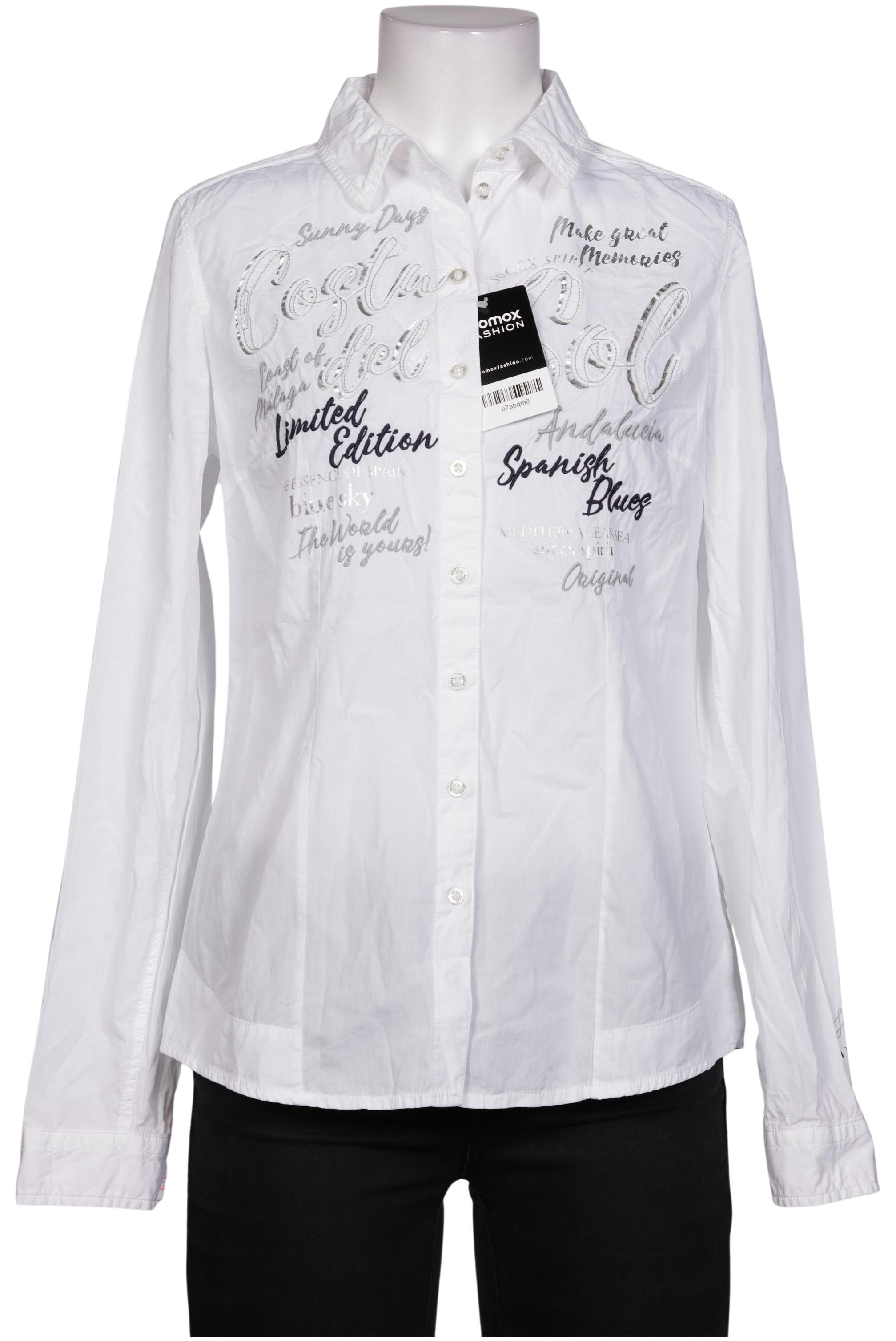 

Soccx Damen Bluse, weiß, Gr. 36