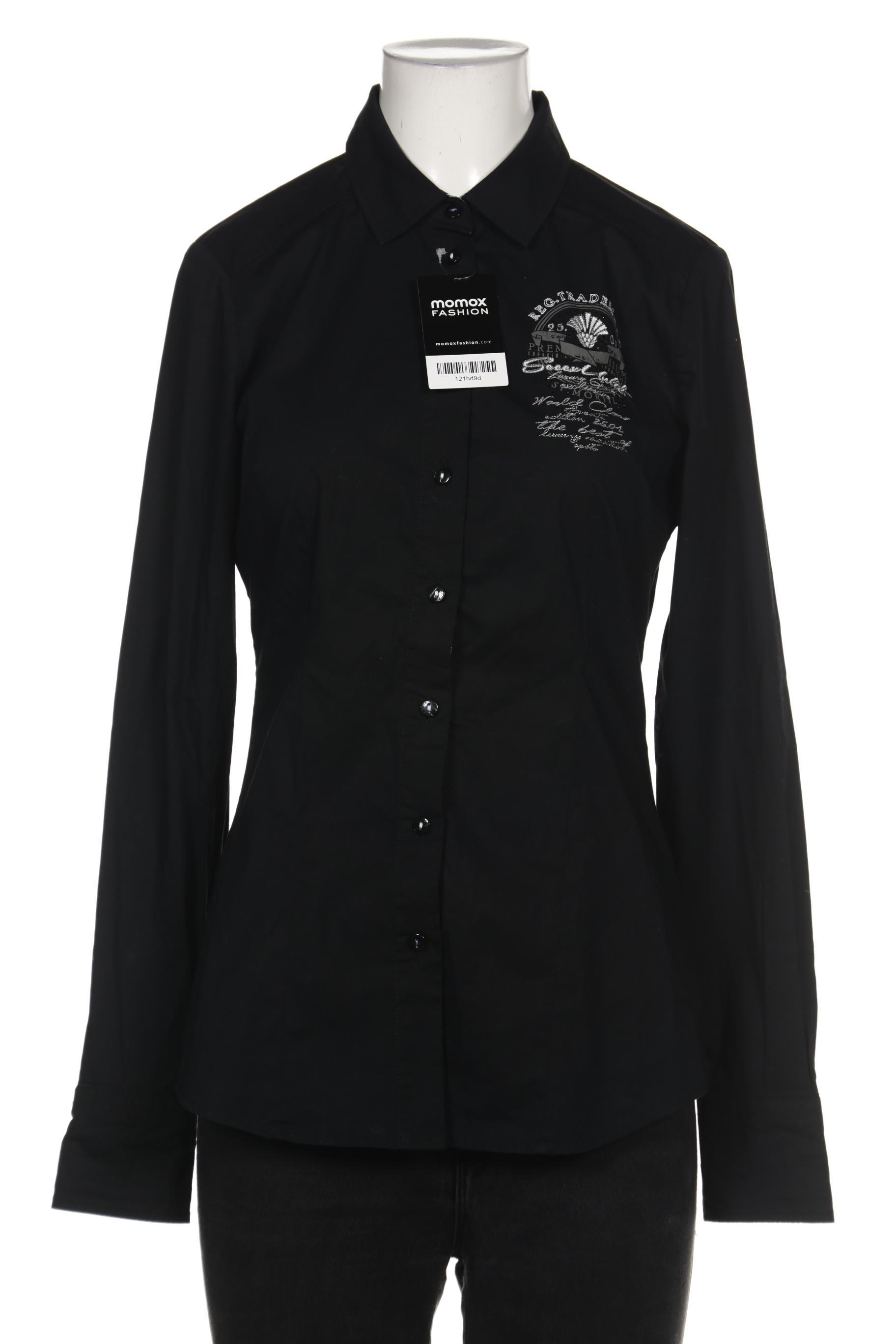 

Soccx Damen Bluse, schwarz, Gr. 36