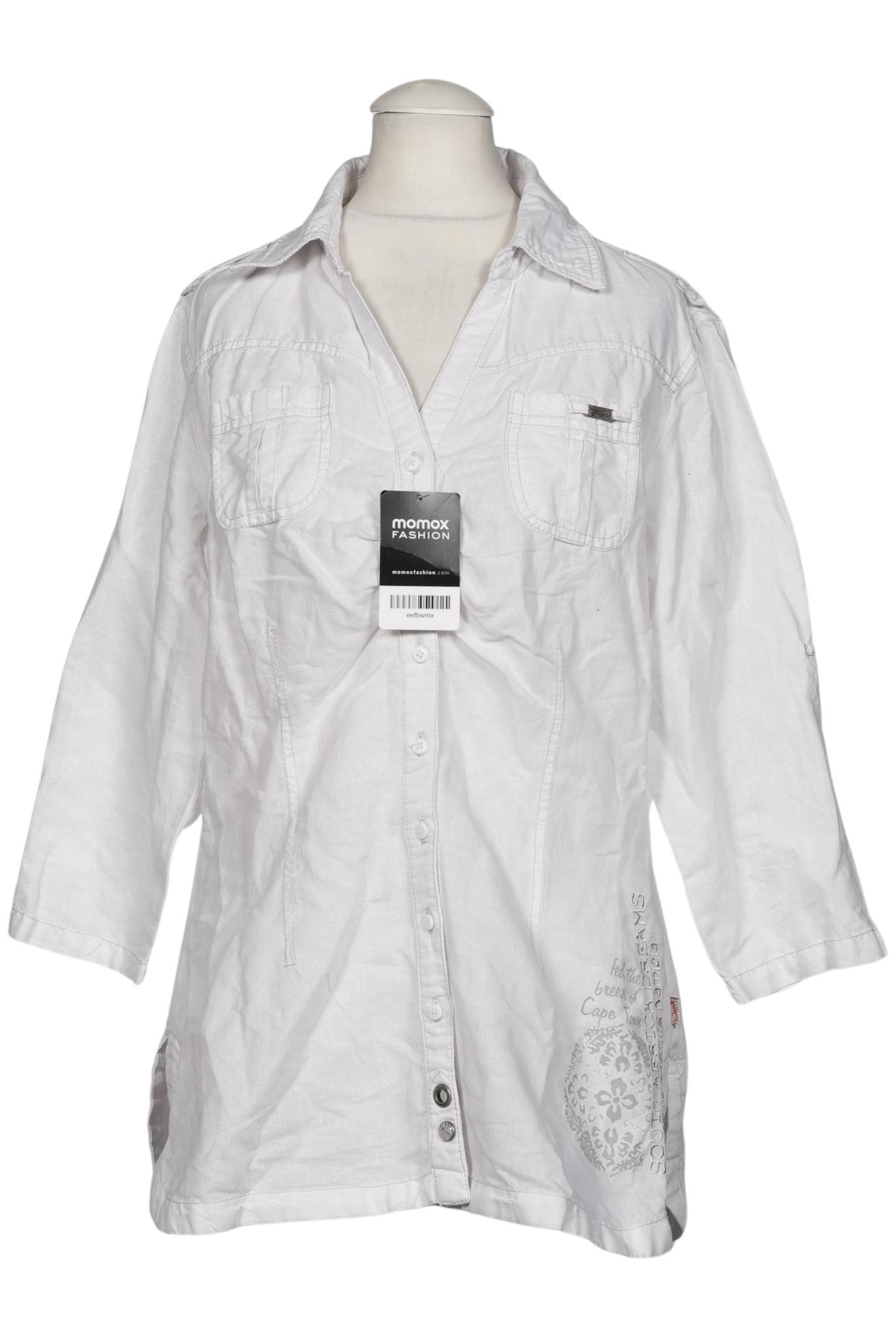 

Soccx Damen Bluse, weiß, Gr. 36