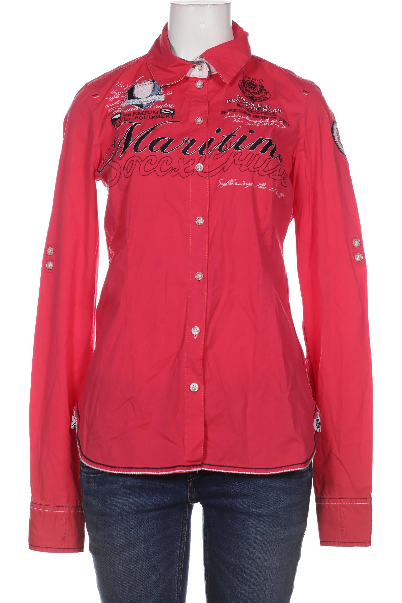 

Soccx Damen Bluse, pink, Gr.