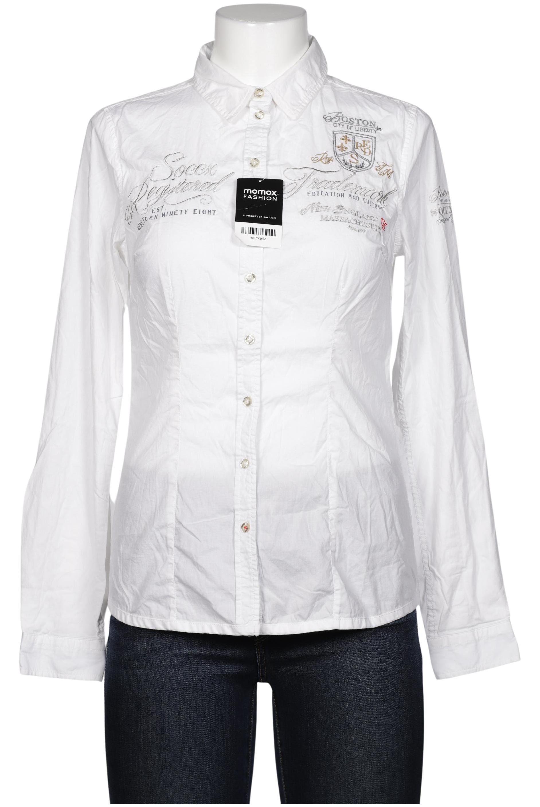 

Soccx Damen Bluse, weiß, Gr. 38
