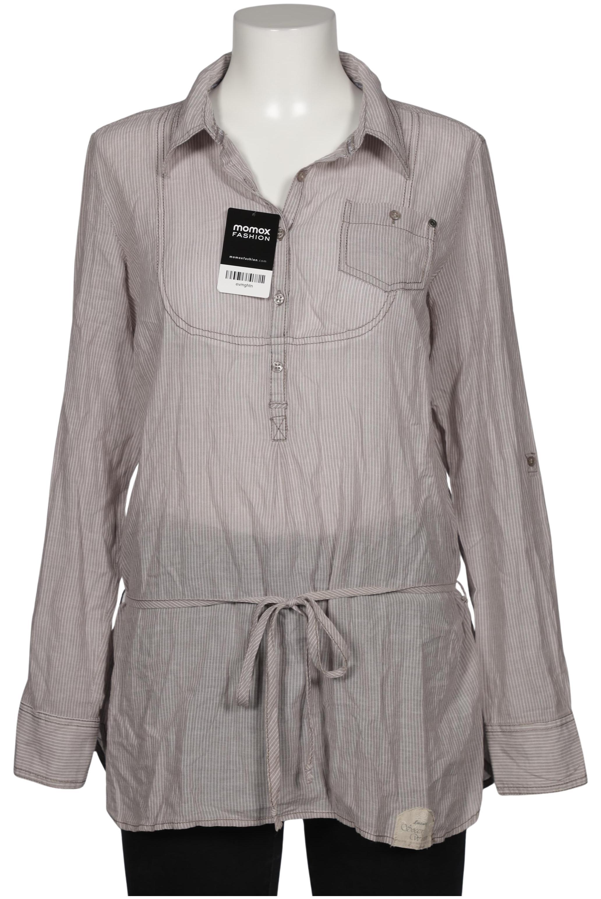 

Soccx Damen Bluse, grau, Gr. 40