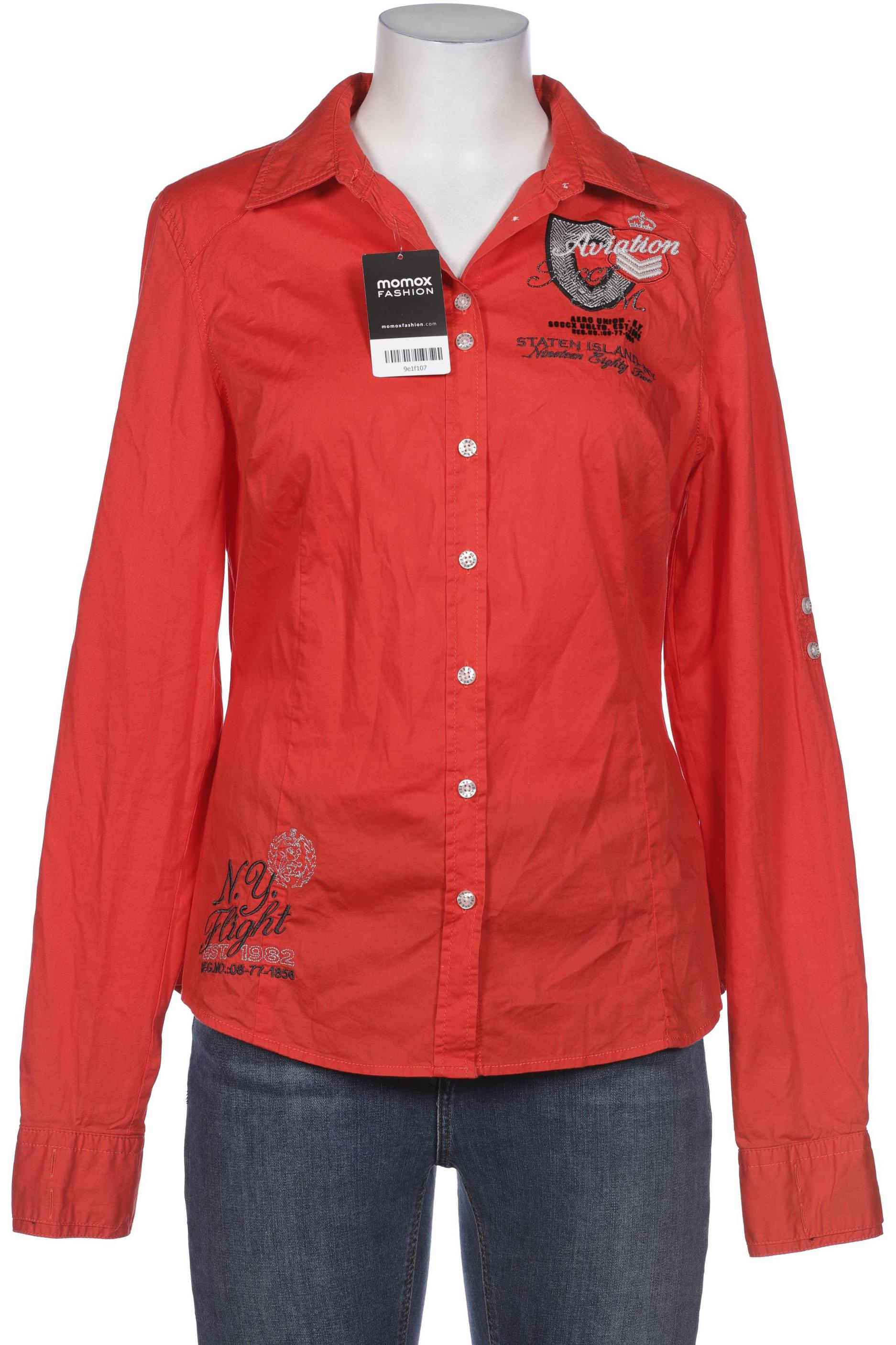 

Soccx Damen Bluse, rot, Gr. 42