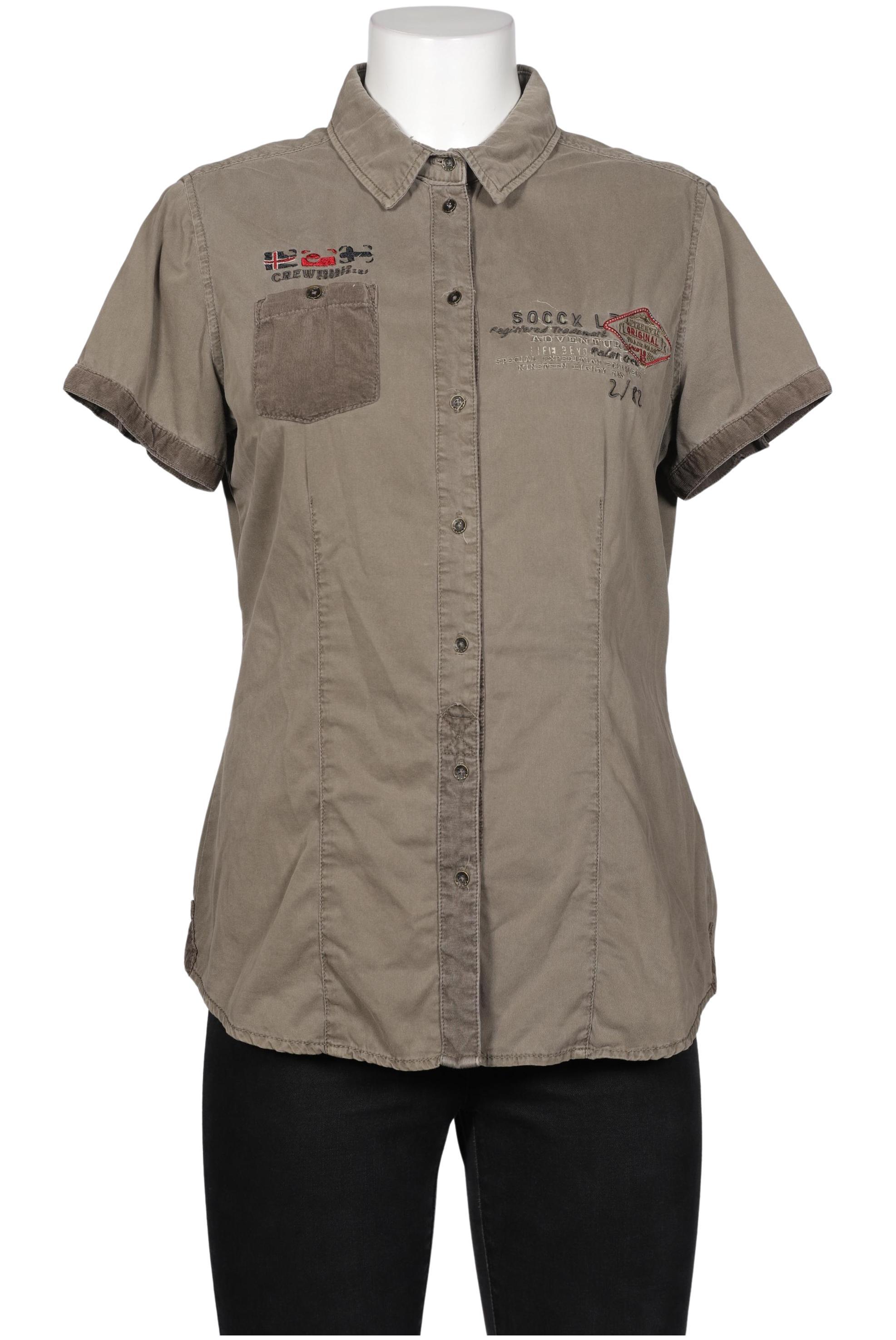 

Soccx Damen Bluse, beige, Gr. 40