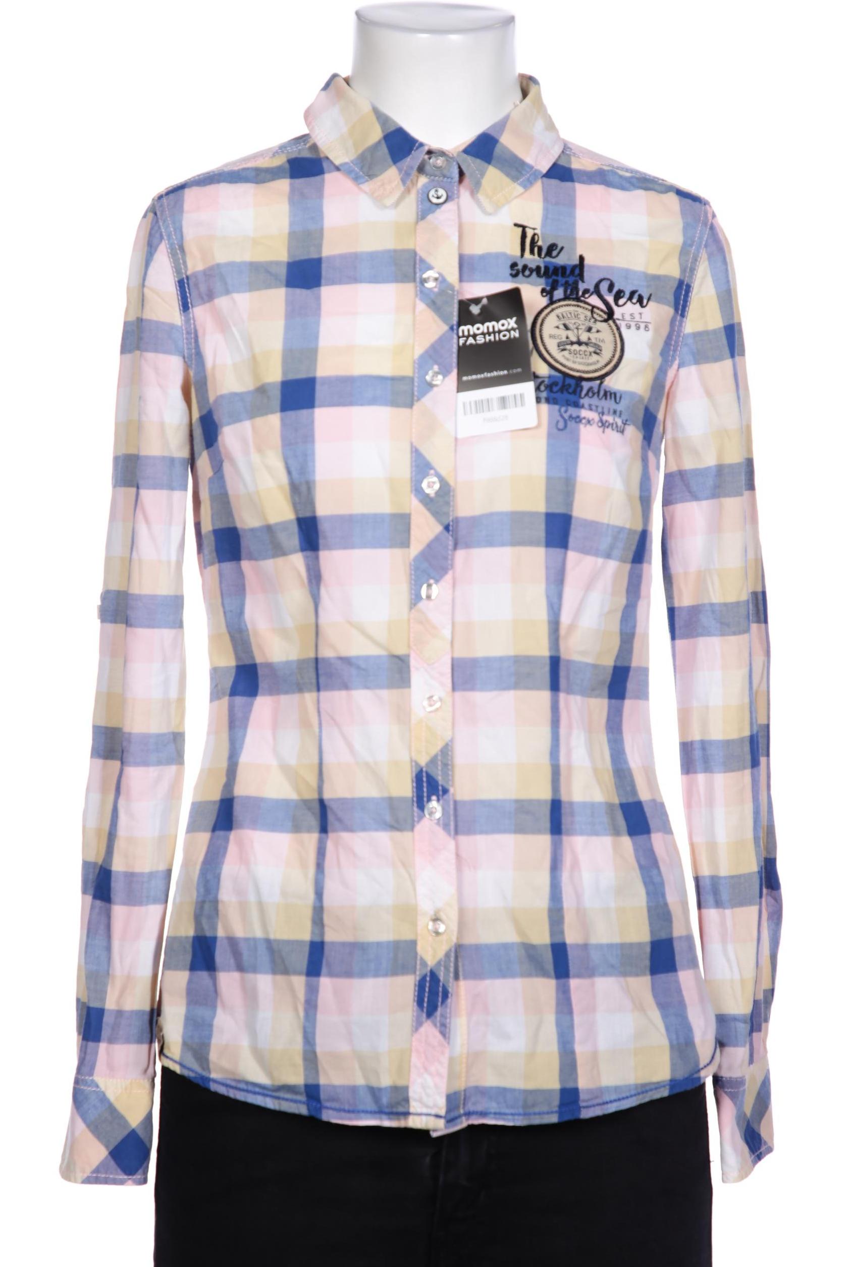 

Soccx Damen Bluse, blau, Gr. 34