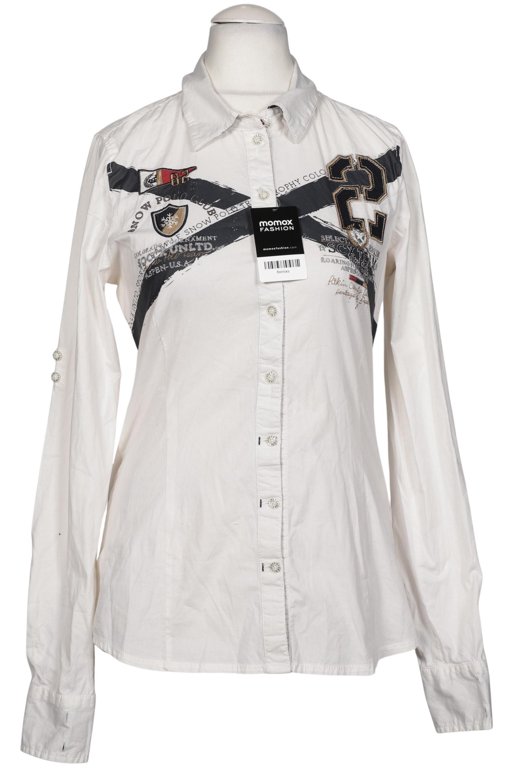 

Soccx Damen Bluse, cremeweiß, Gr. 38