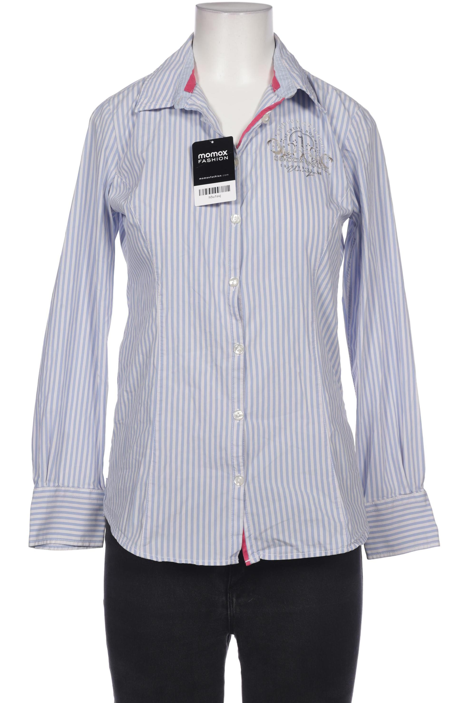 

SOCCX Damen Bluse, hellblau