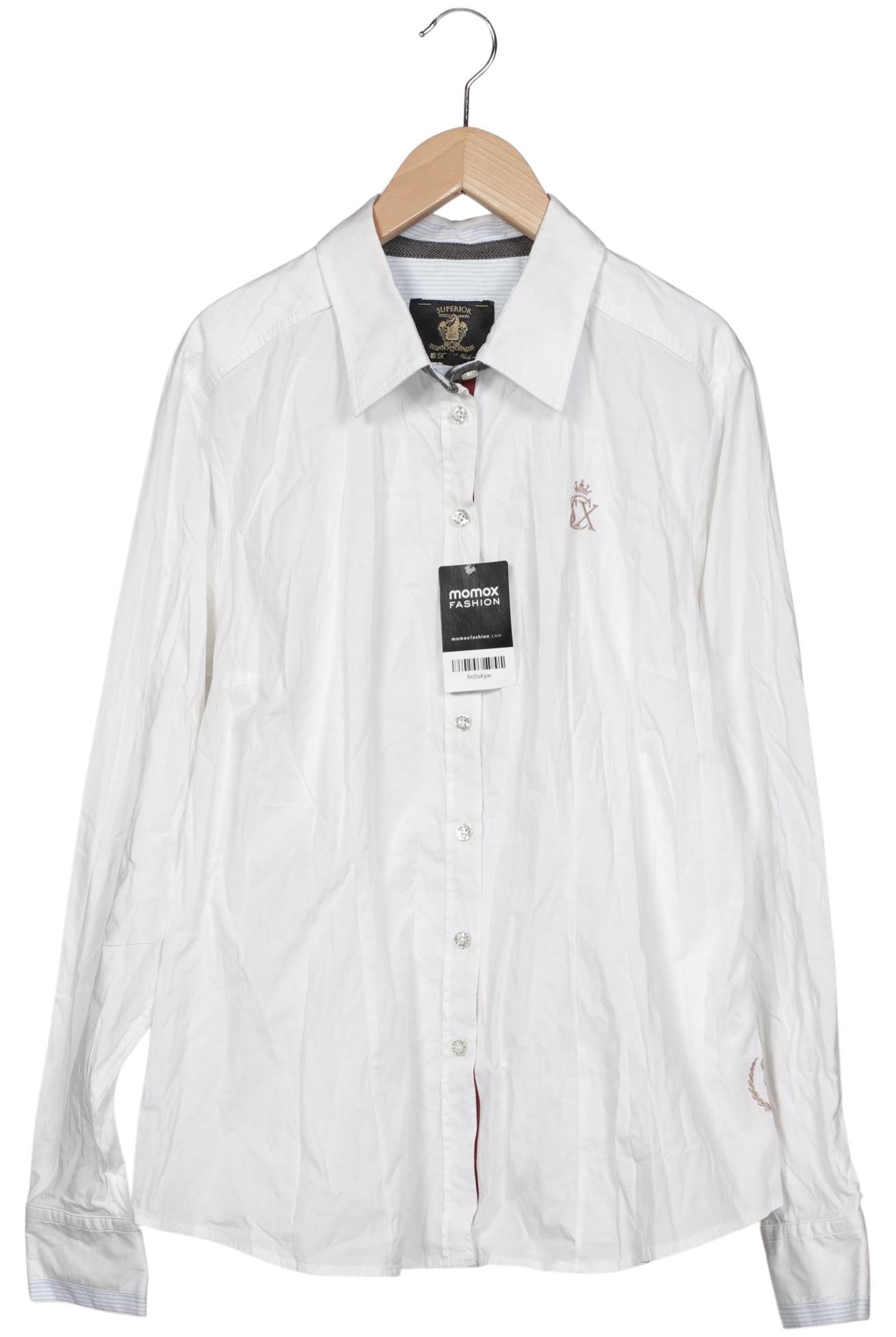 

Soccx Damen Bluse, weiß, Gr. 44