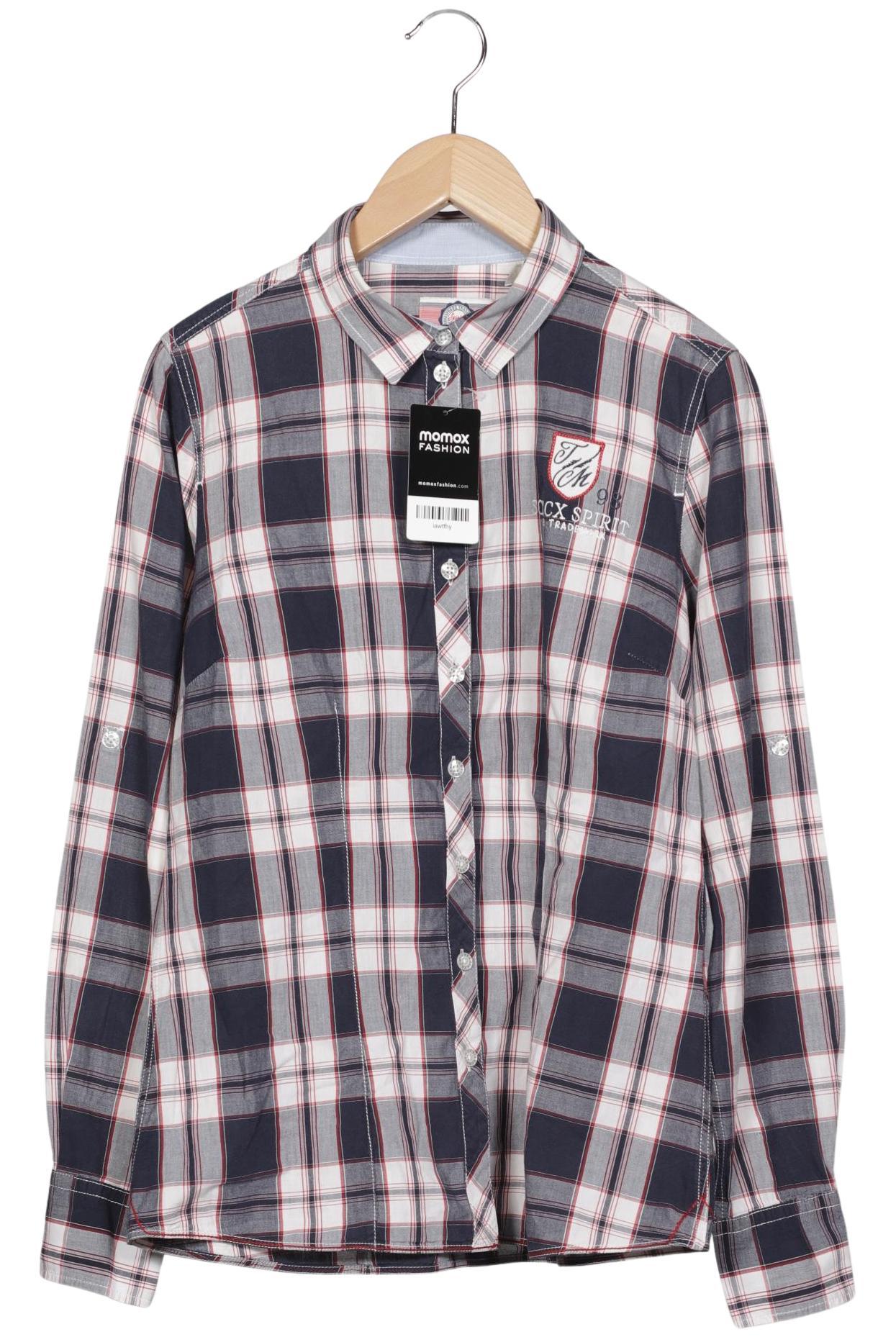 

Soccx Damen Bluse, marineblau, Gr. 38