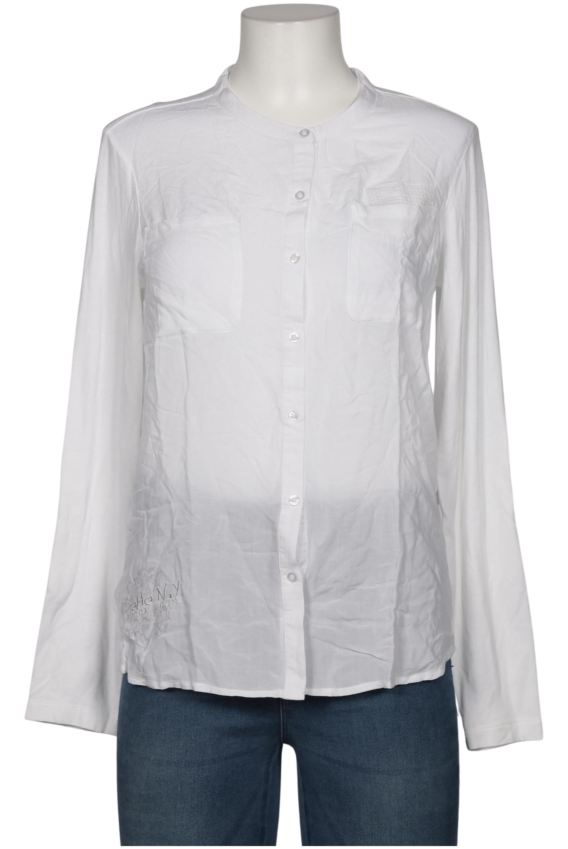 

Soccx Damen Bluse, weiß, Gr. 36