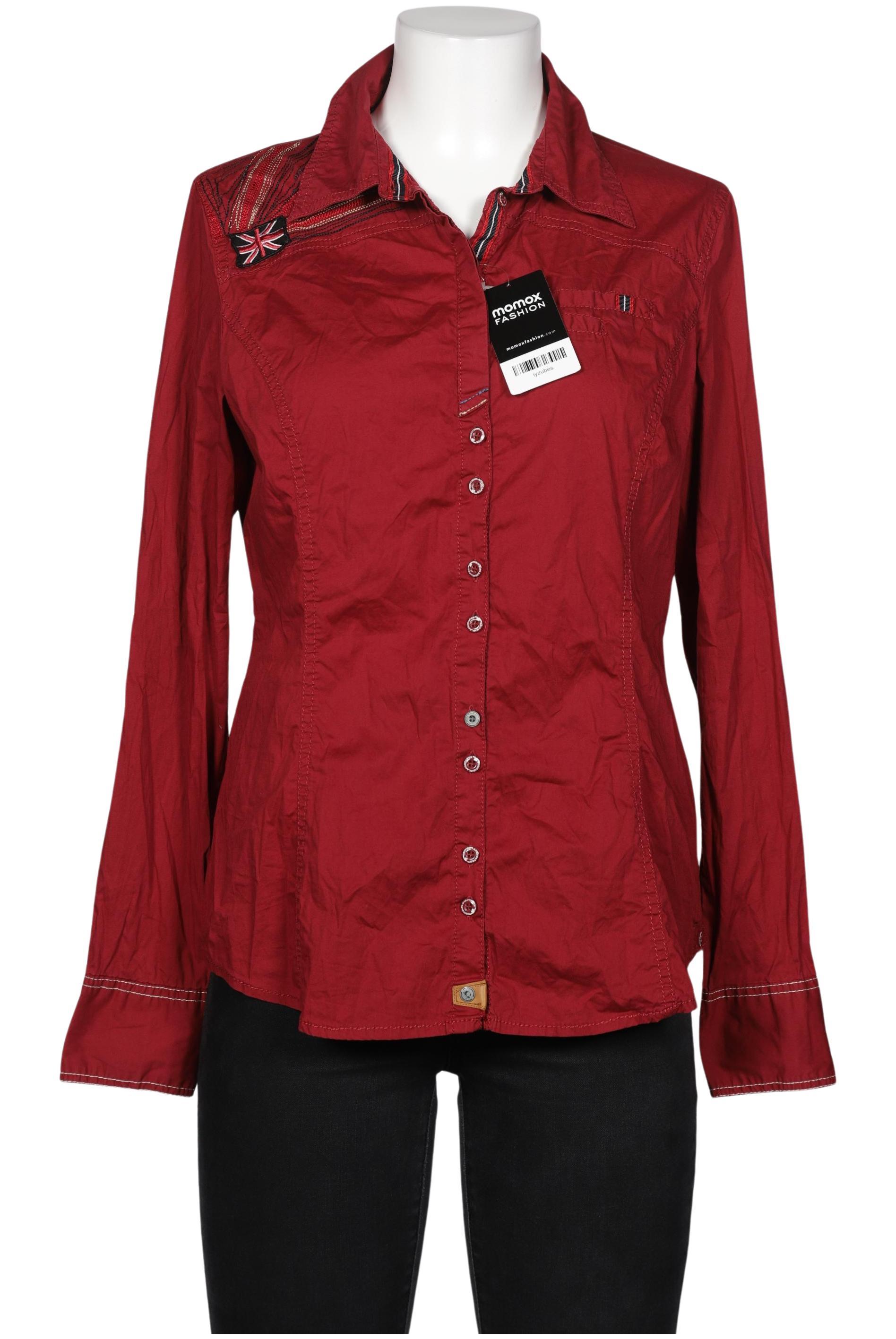 

Soccx Damen Bluse, rot, Gr. 38