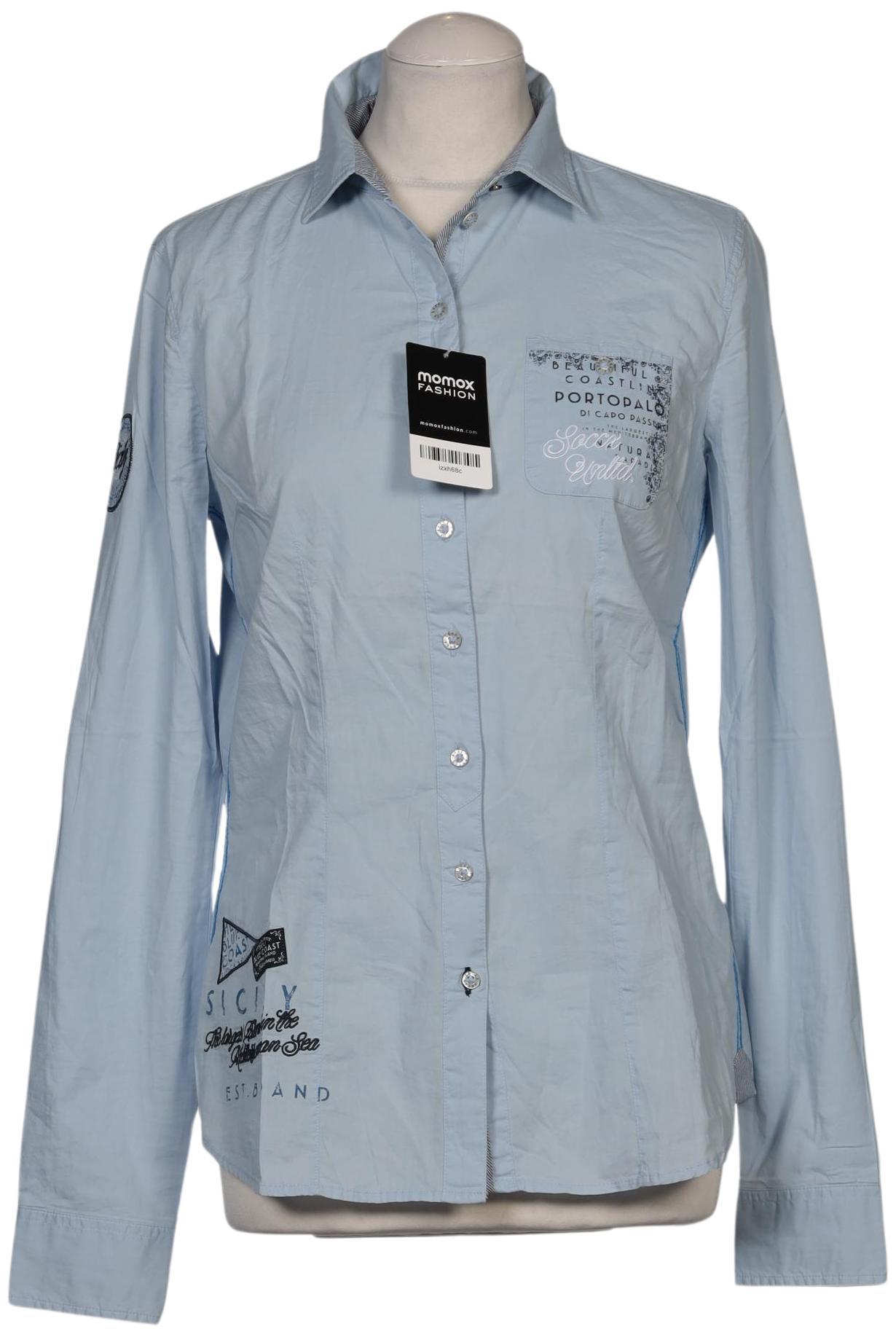 

Soccx Damen Bluse, hellblau, Gr. 36