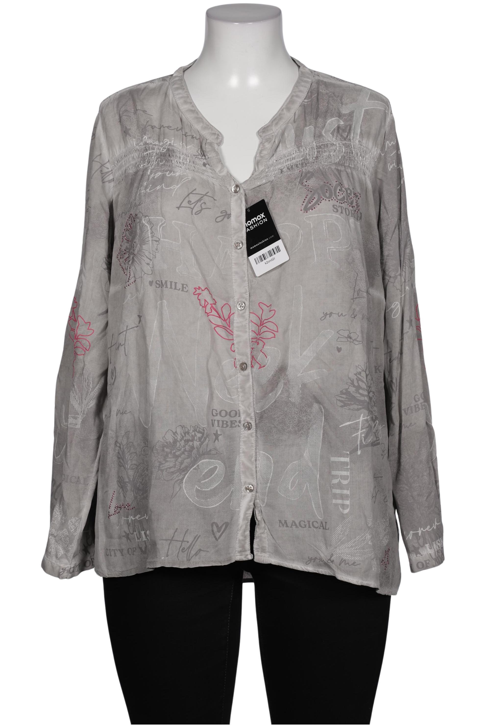 

Soccx Damen Bluse, grau, Gr. 44
