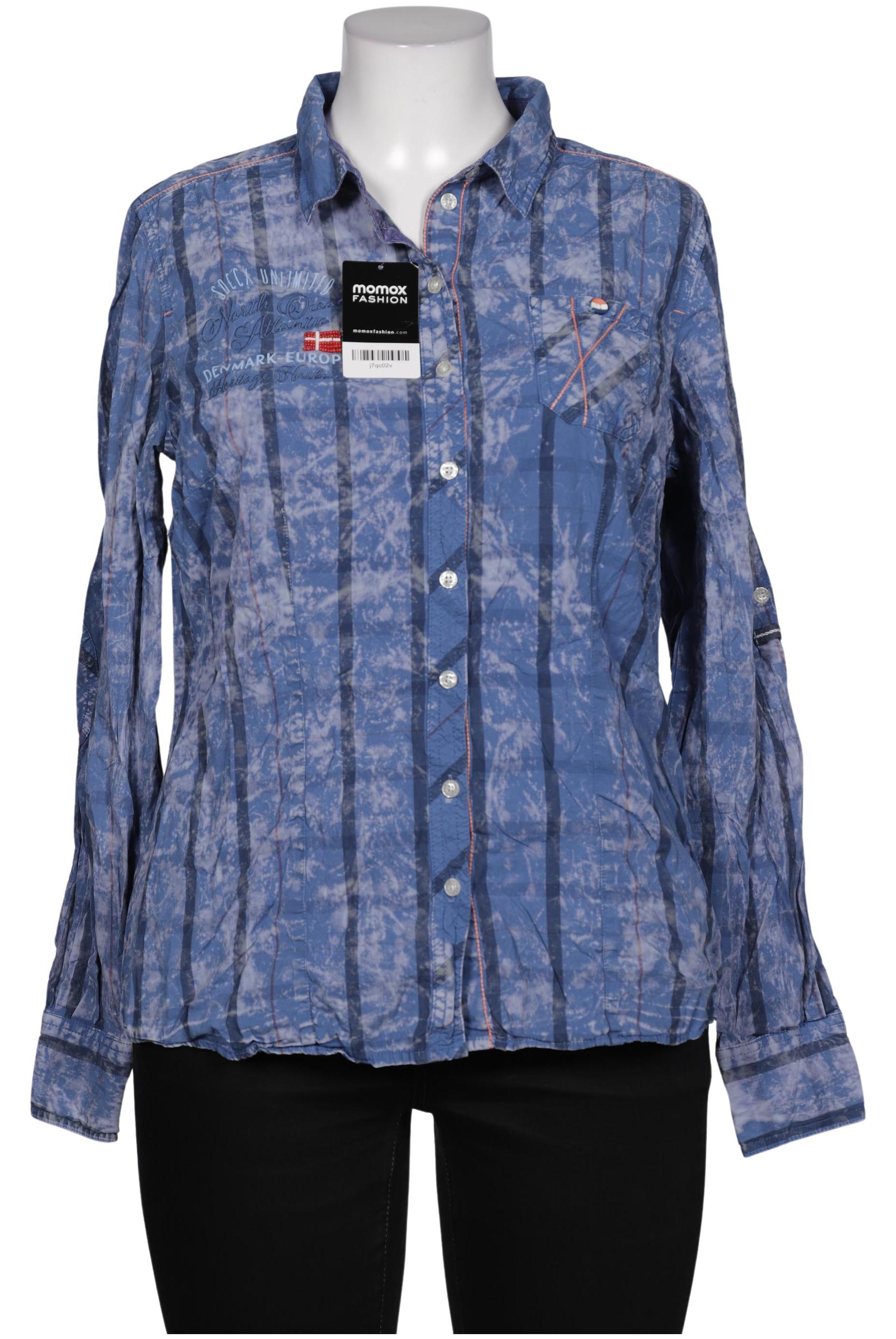 Thumbnail - Soccx Damen Bluse, blau, Gr. 42