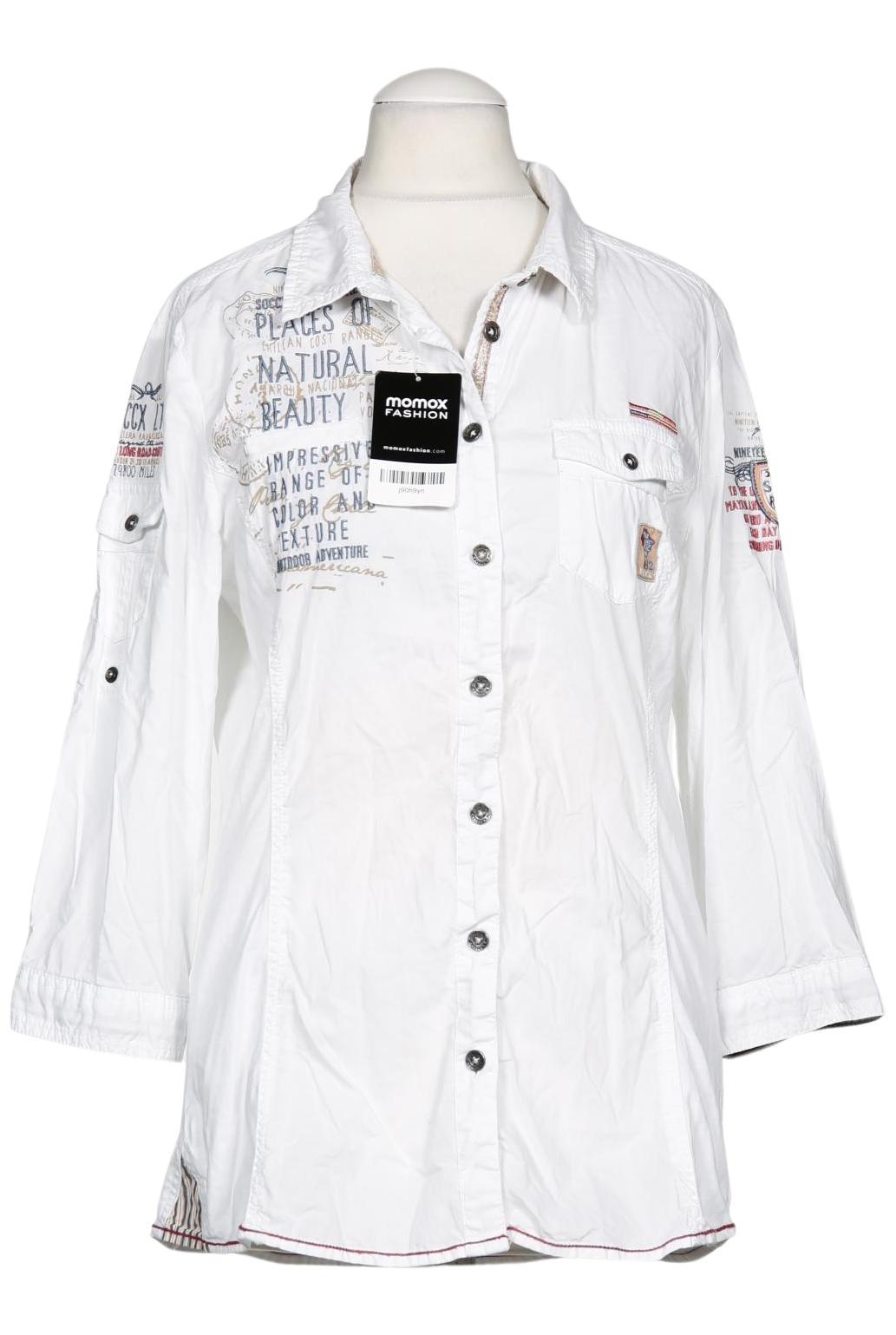 

Soccx Damen Bluse, weiß, Gr. 38